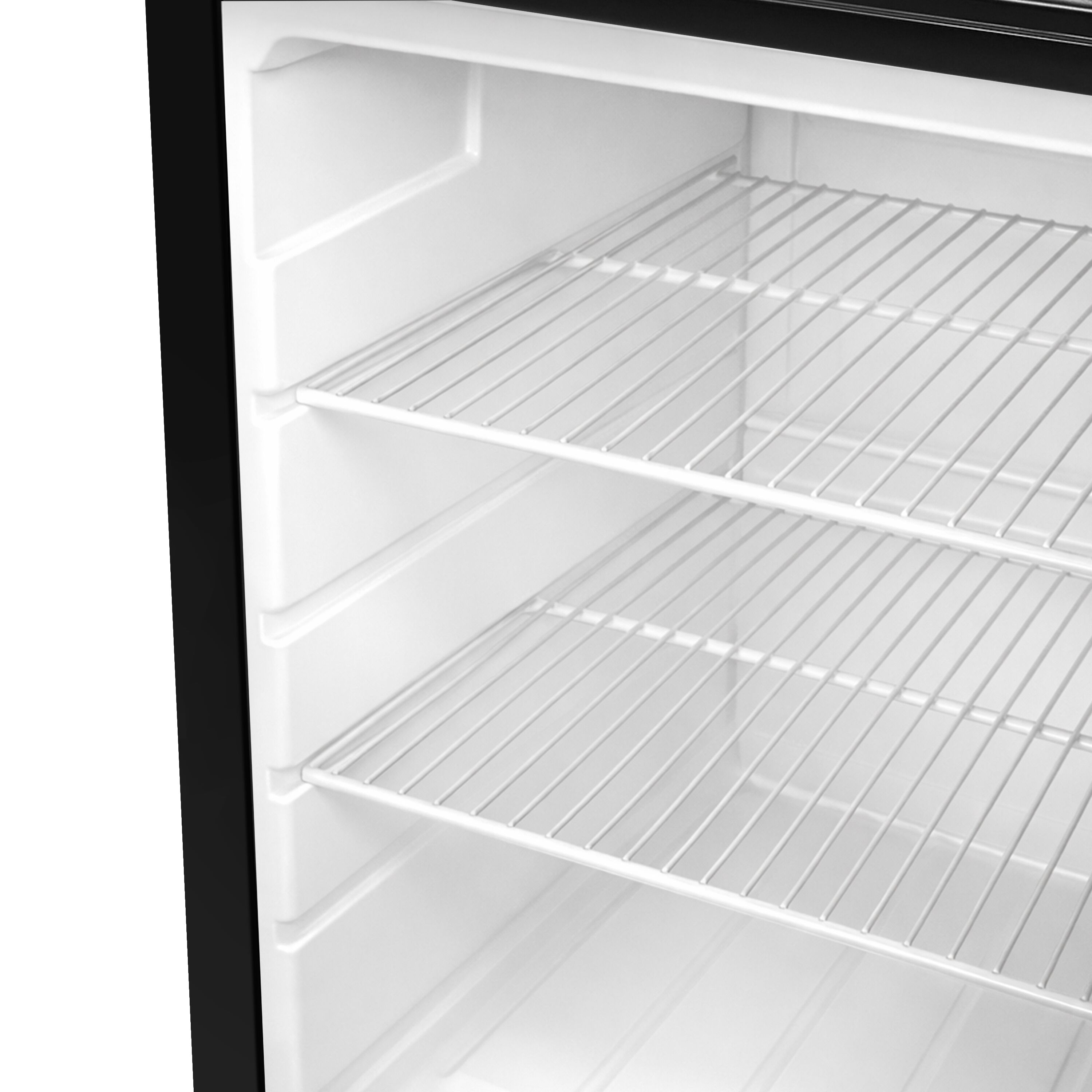 GASTRO-COOL | Minibar réfrigéré - 430 mm - 62 litres - avec 1 porte vitrée - Noir