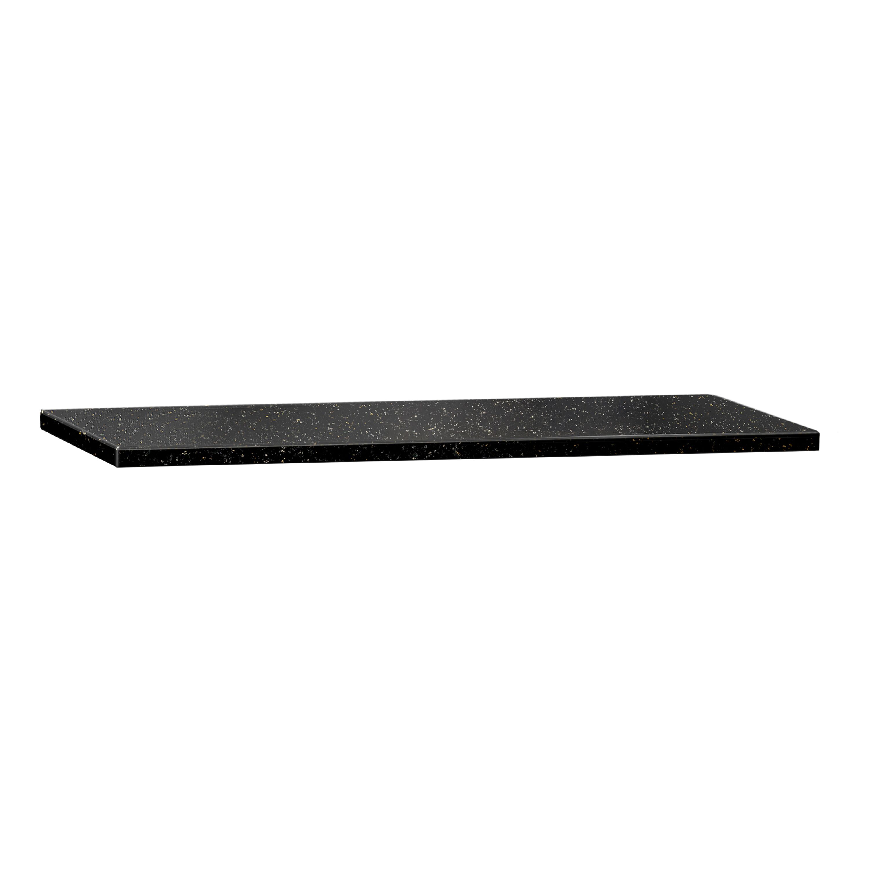 Table de travail inox PREMIUM - 700 x 600 mm - avec tablette inférieure - incl. Plan de travail en Granit
