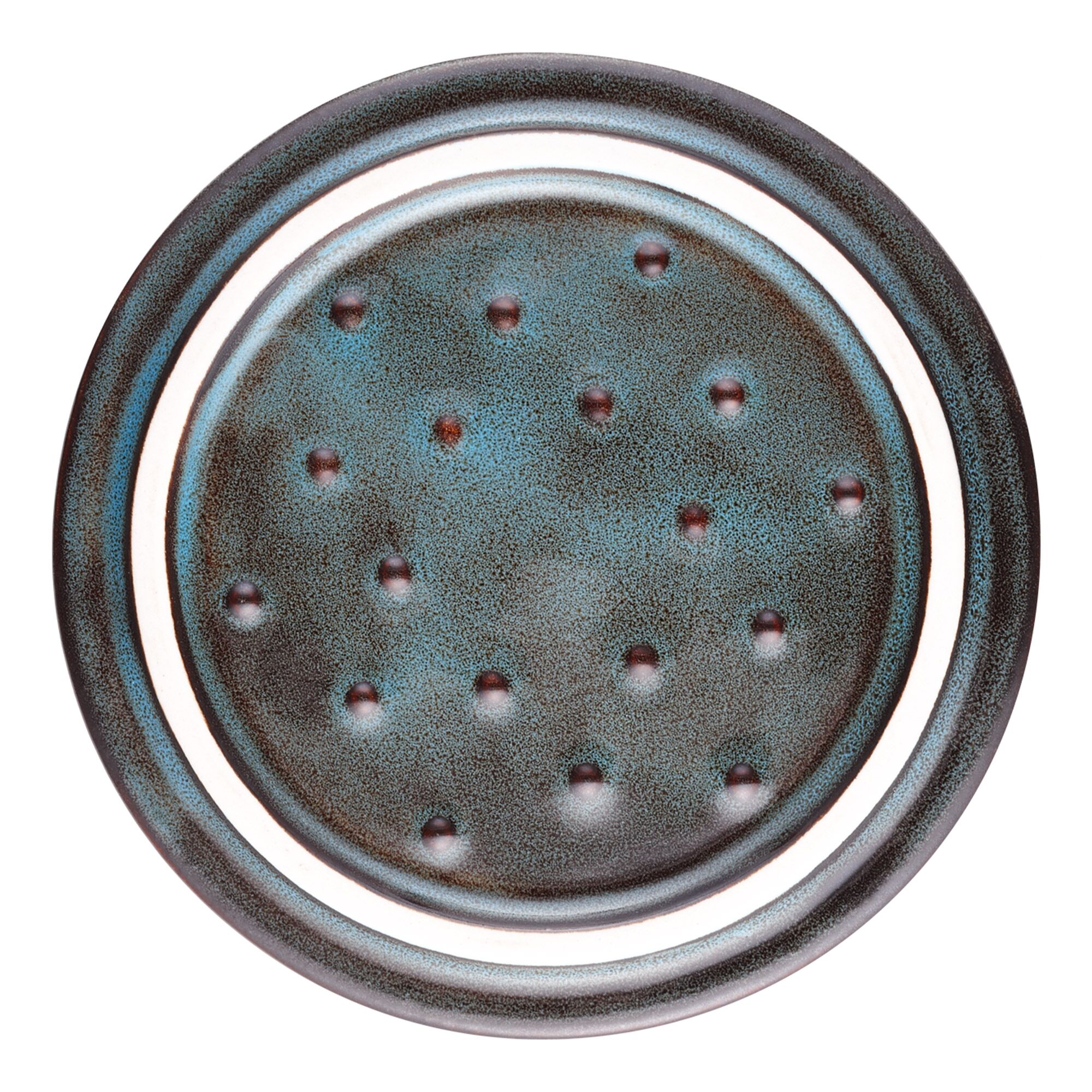 STAUB| Ceramic Mini Cocotte, Round – Antique Turquoise - Ø 100 mm