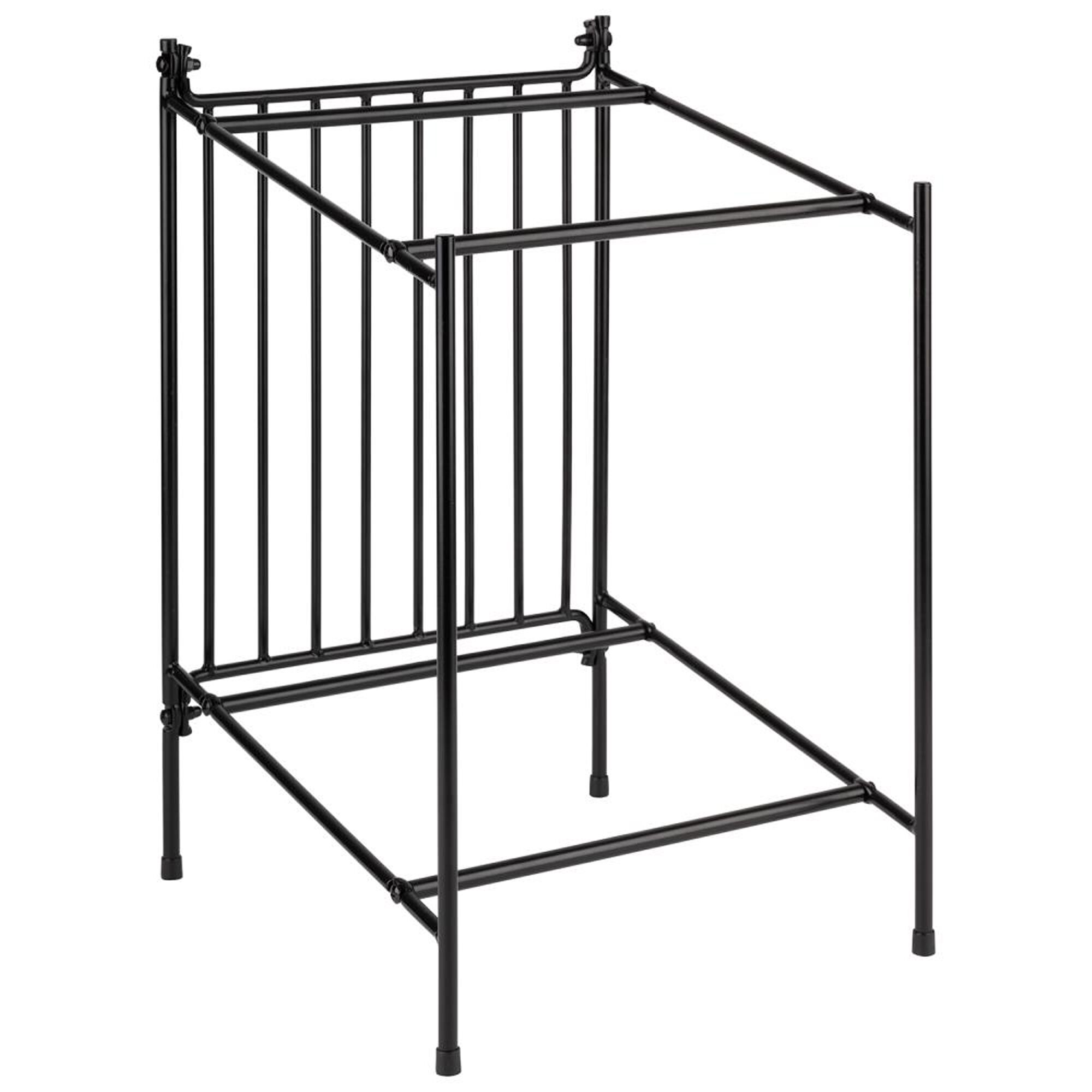 Support buffet - SUPERBOXEN - Support en métal - Noir - Hauteur:480mm - compatible avec GN 1/2