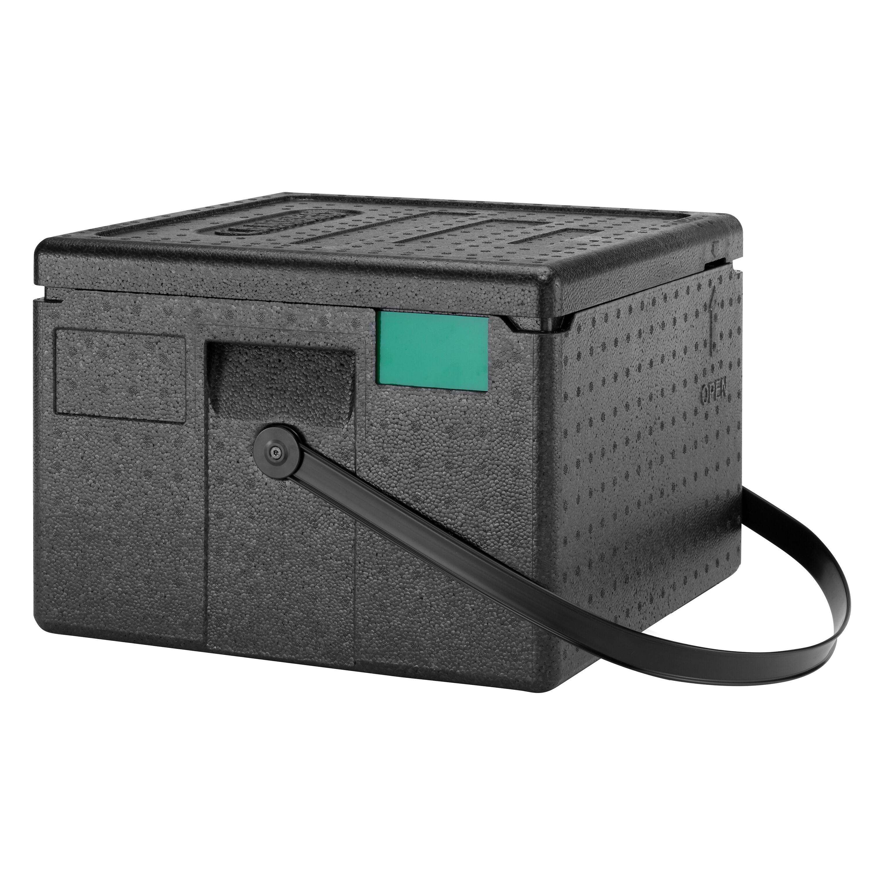 CAMBRO | CAM GOBOX® - Caixa para pizzas - com alça de transporte - para 4 pizzas - Preto