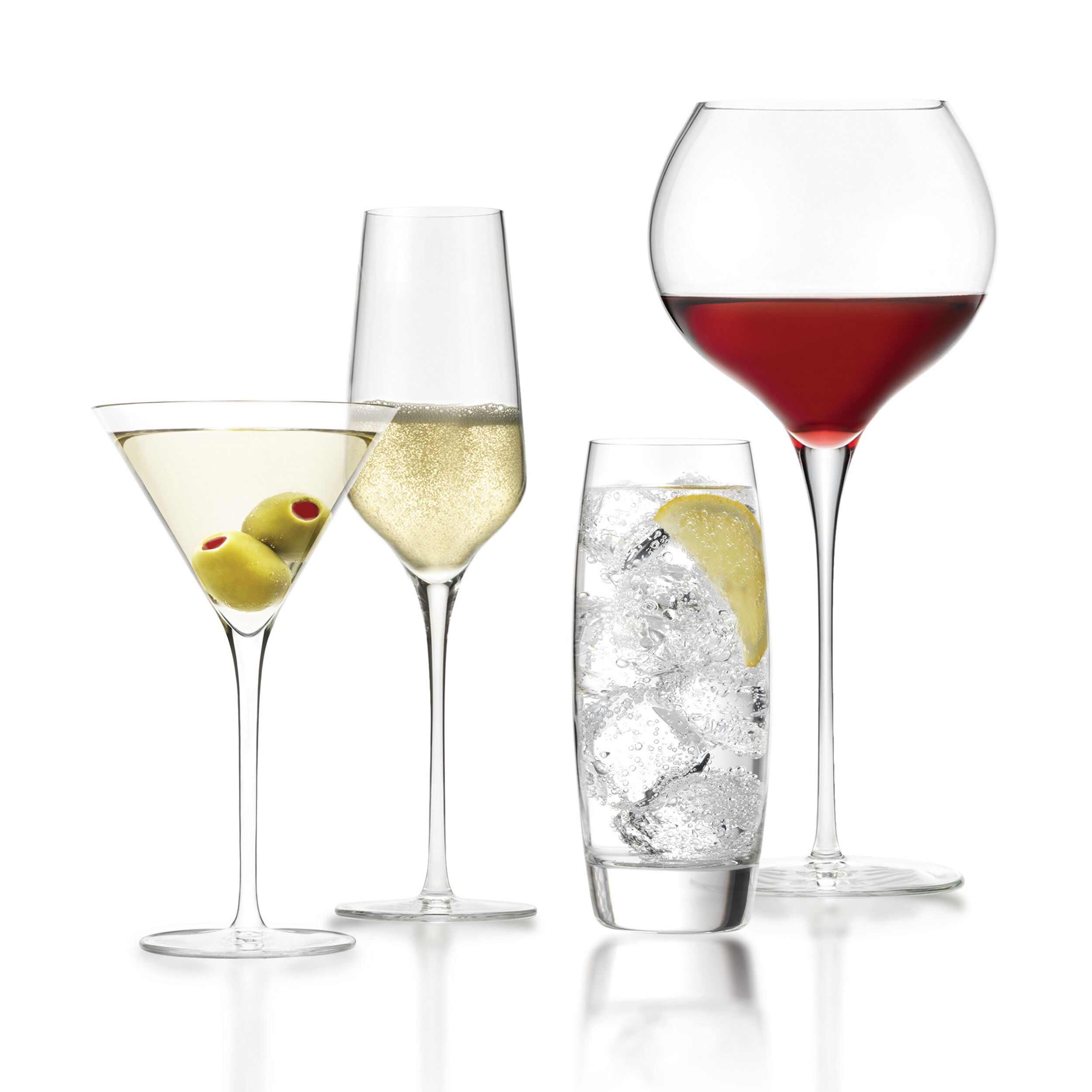 (12 pièces) LIBBEY | PRISM - Flûte à champagne - 244ml