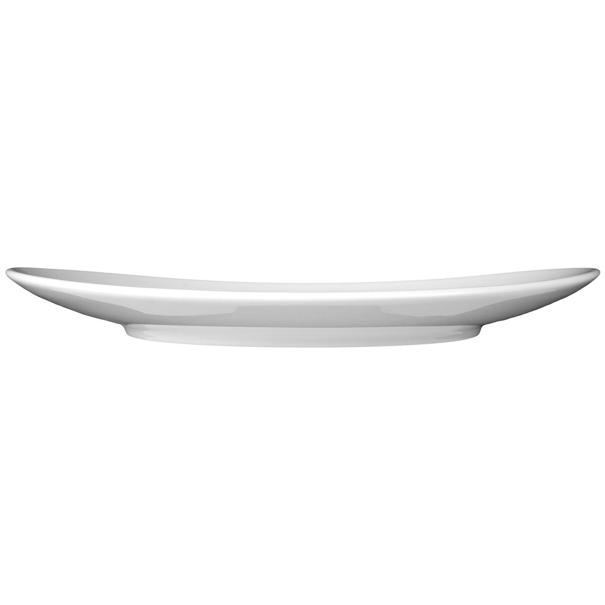 (6 stuks) SELTMANN WEIDEN | Bord - plat ovaal - 302x277mm - Wit