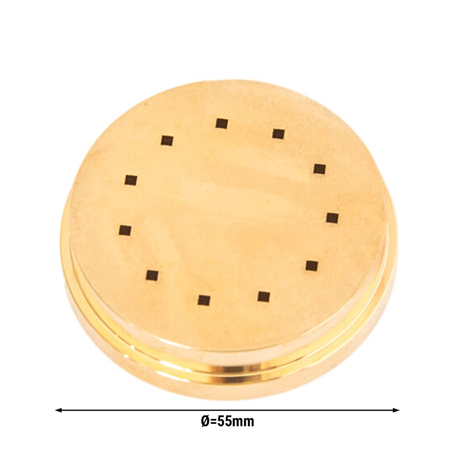 Disque pour le moulage des pâtes - Spaghetti alla Chitarra 2x2mm - adapté au NMH8 - Ø 57mm