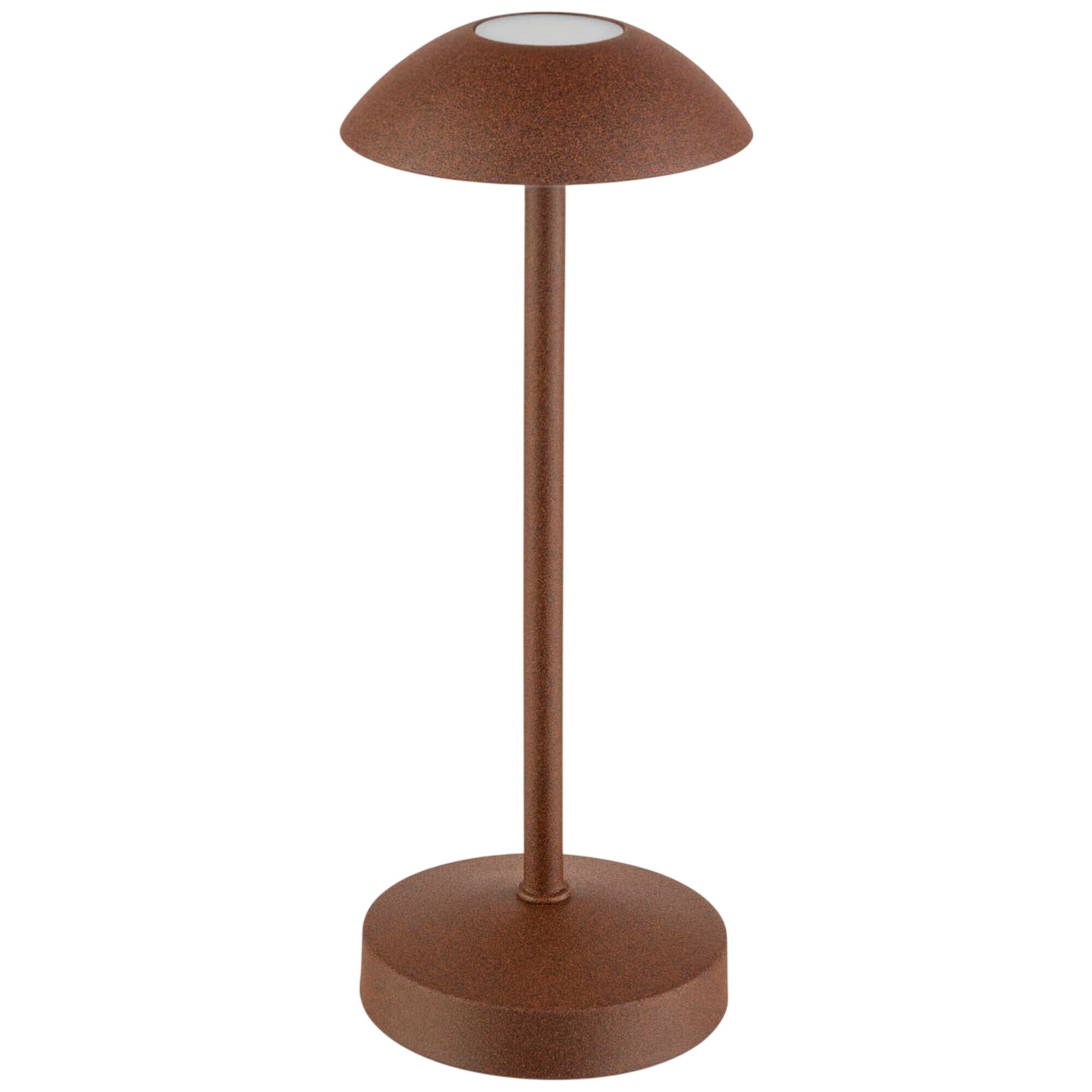 (4 pièces) Lampe de table – ALVA – dimmable en 3 niveaux – Ø 80 mm – Rouille