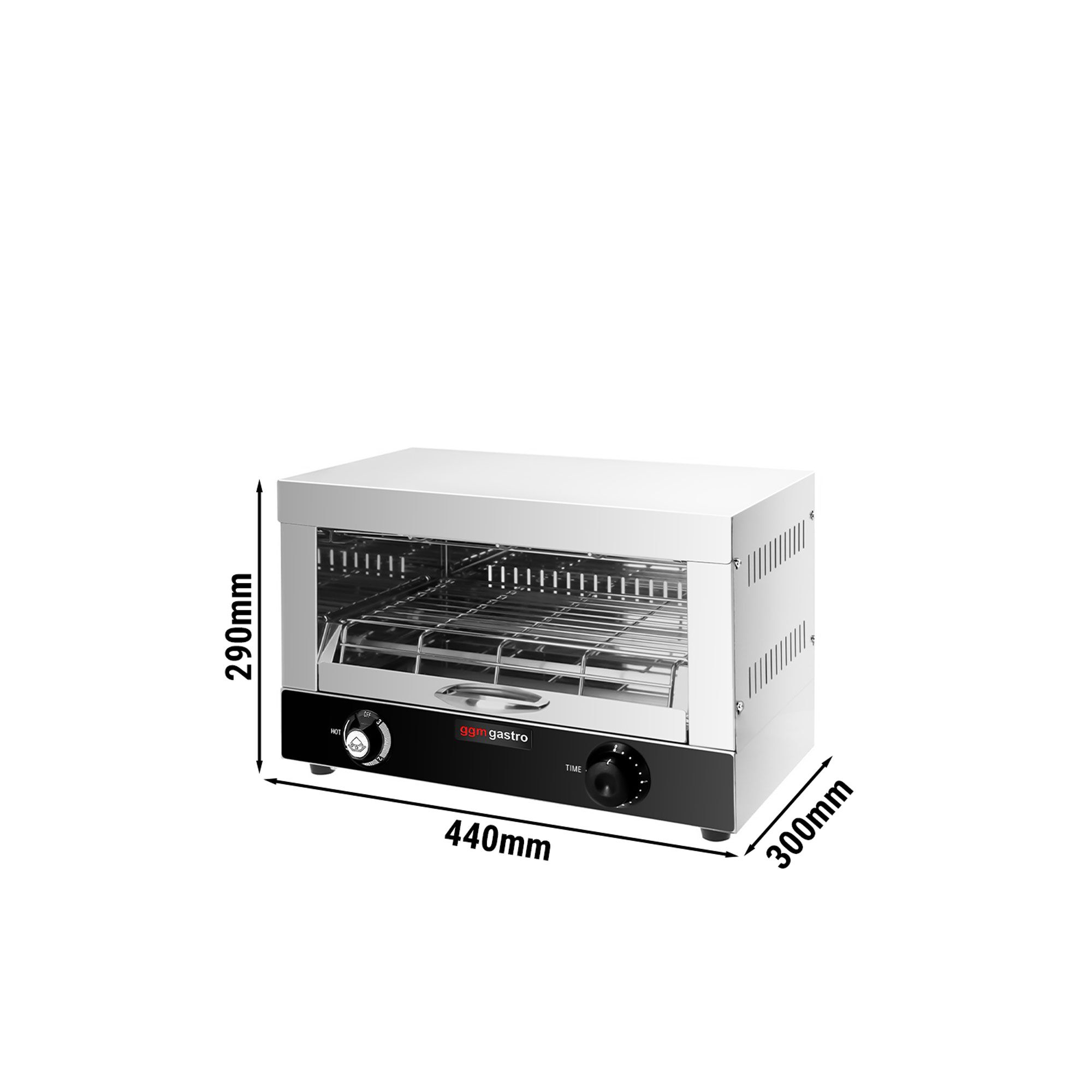 Four à pita électrique / salamandre COMPACT – 2,4 kW – 230 volts