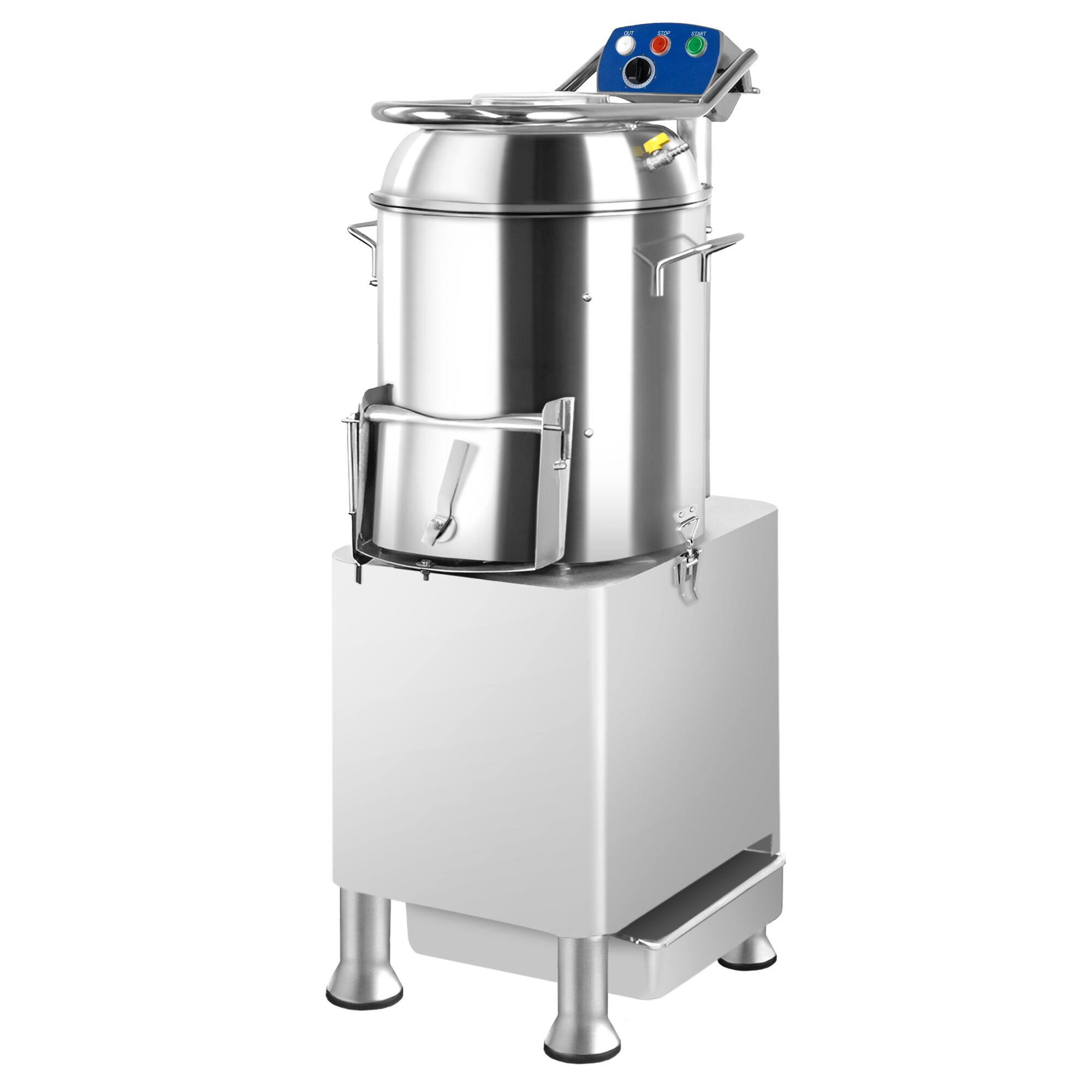 Éplucheuse à pommes de terre professionnelle - 225kg/h - 950W - 230V