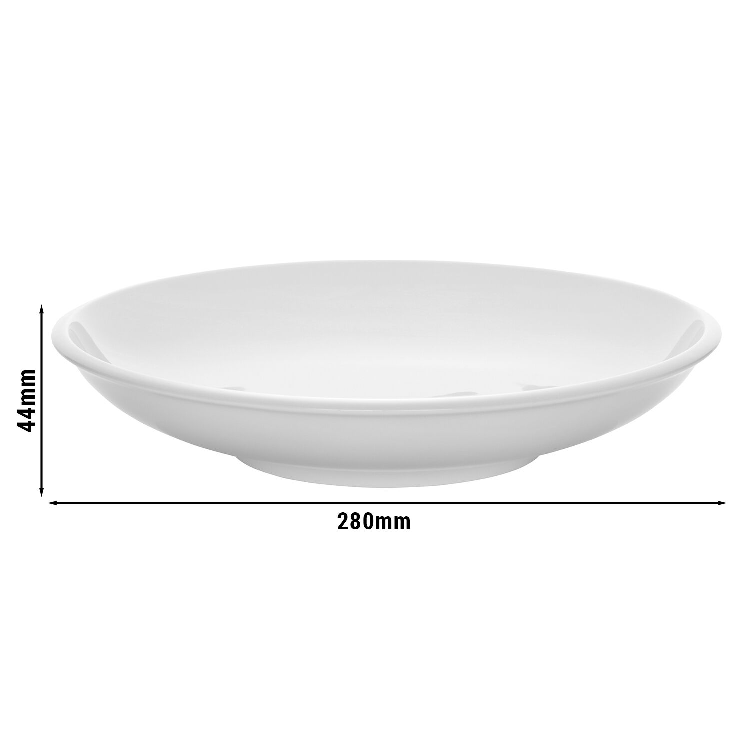 (6 sztuk) WMF | SYNERGY – Talerz głęboki – Ø 280 mm