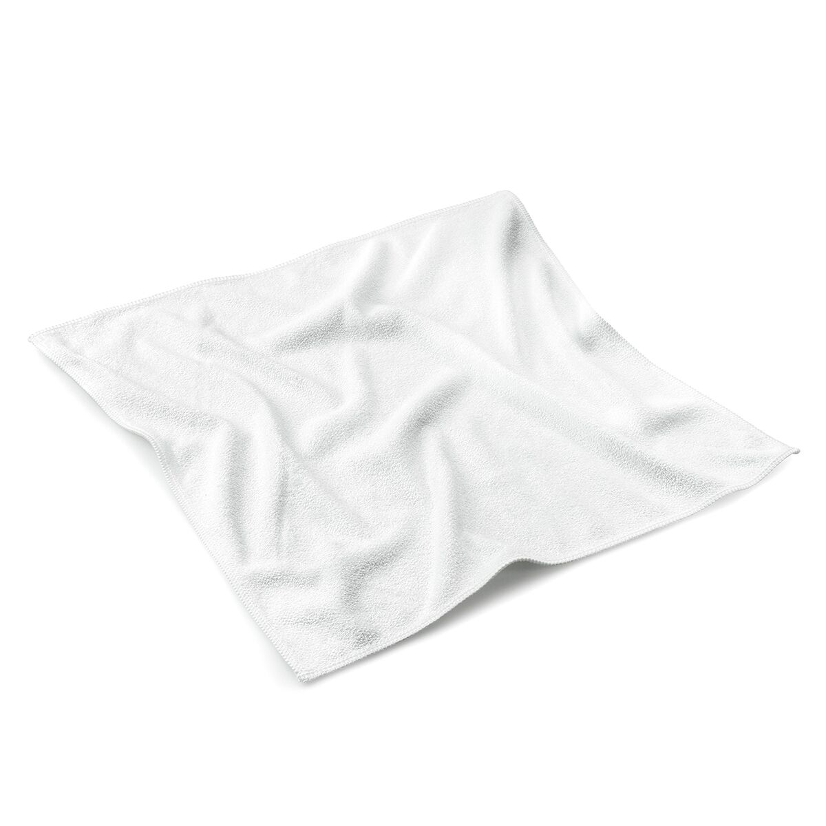 (10 pcs) Chiffons en microfibre - 400x400mm - Blanc