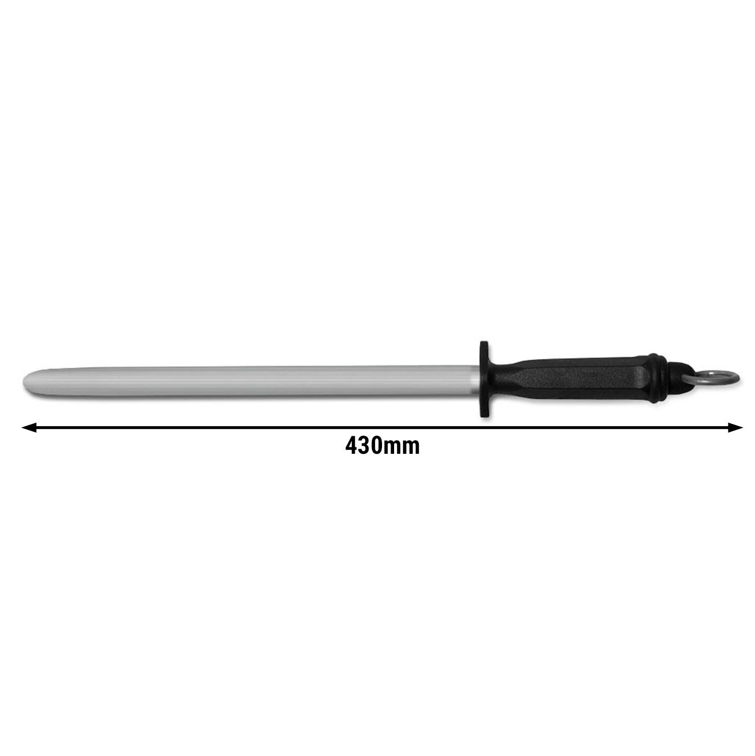 Biley Çeliği - Bıçak Bileyici - Oval - 30cm