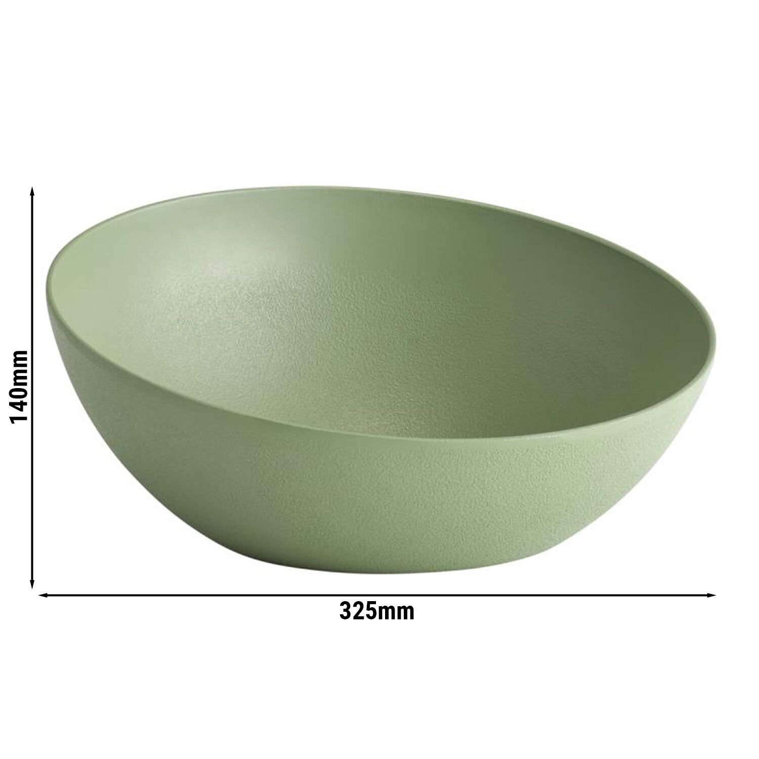 (6 pcs) Coupe - FROSTFIRE - Aluminium - 3L - Ø 325mm - Profondeur : 140mm - Vert