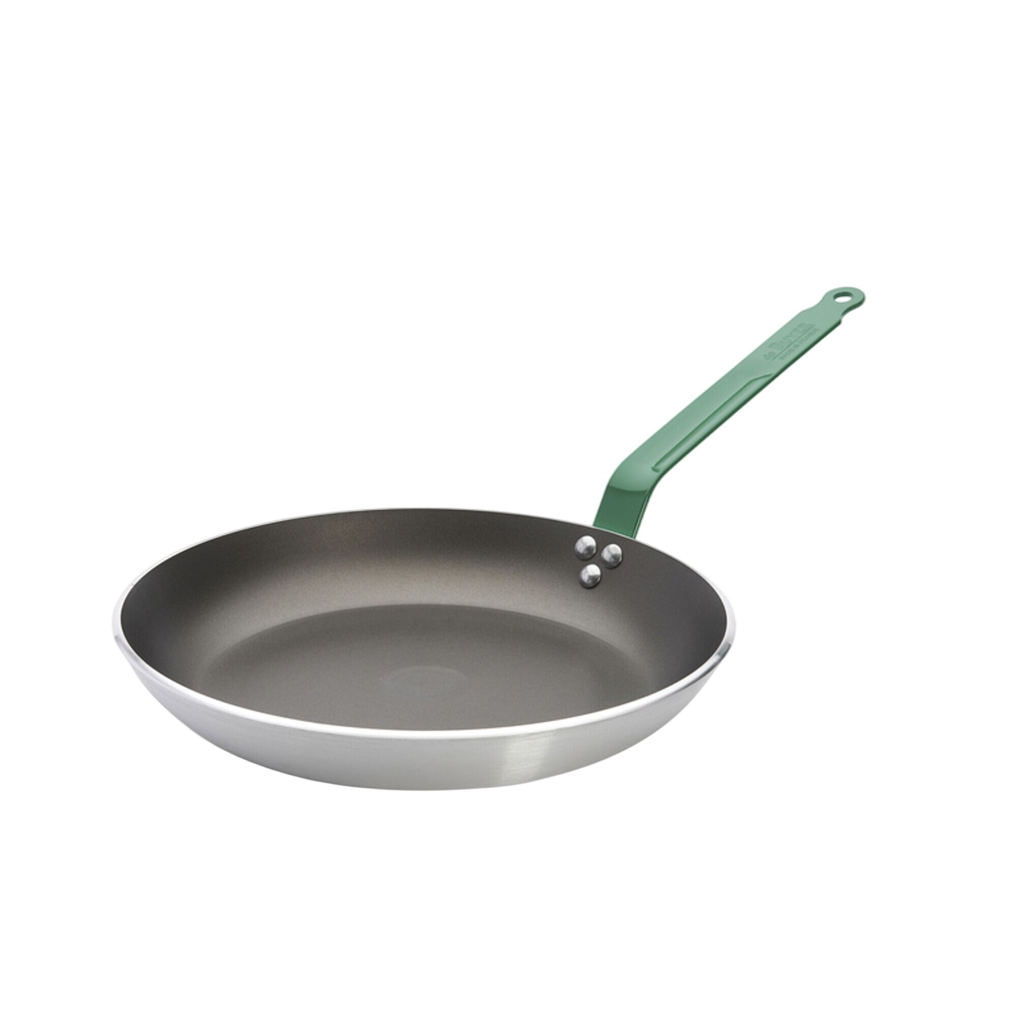 DE BUYER | CHOC RESTO INDUCTION - Frying pan - with green handle - Ø 320mm - HACCP