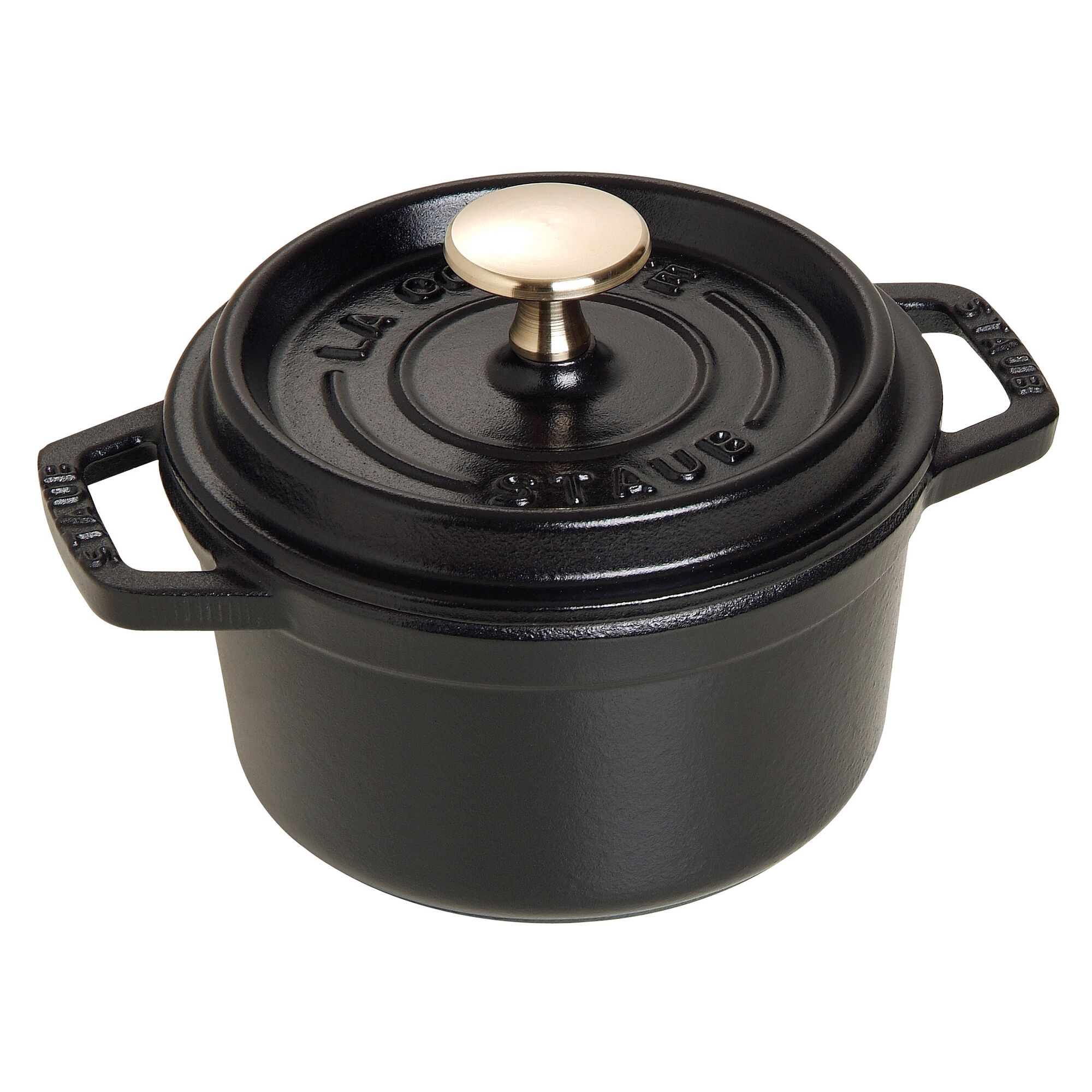 STAUB | LA COCOTTE - Cocotte - Ø 140mm - Gjutjärn - Svart