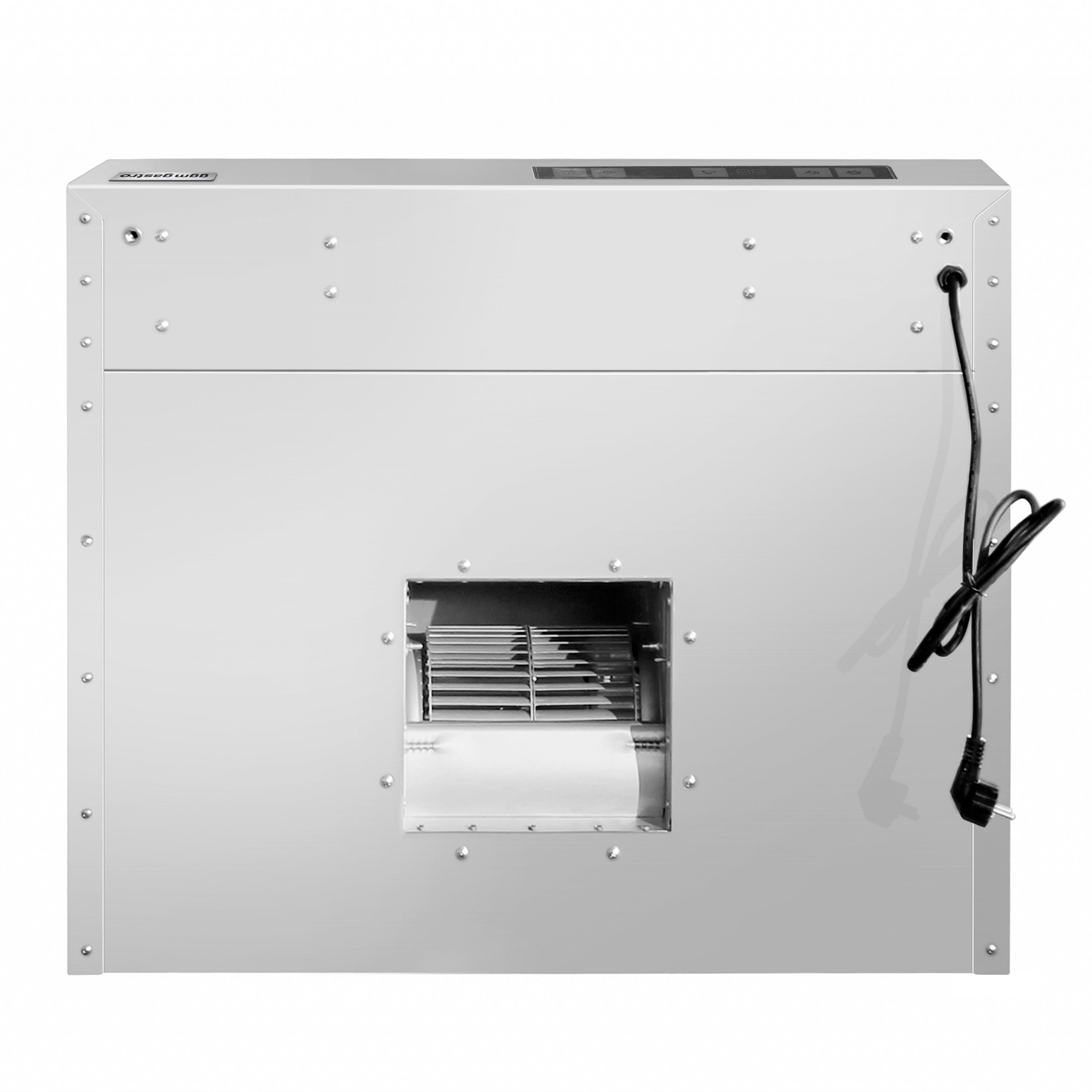 Hotte murale avec moteur – 800 mm – régulateur, filtre et lampe
