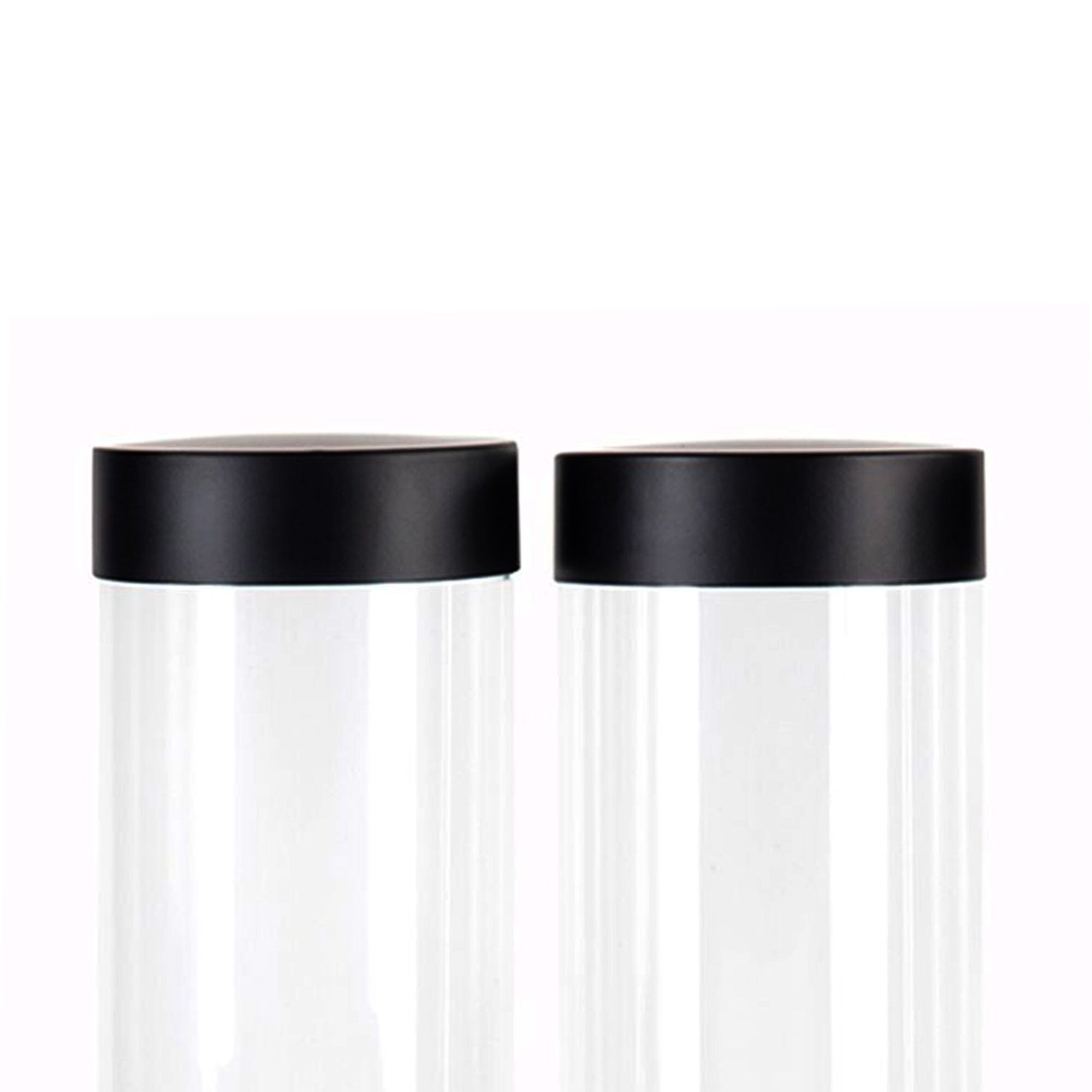 Distributeur de céréales - double - Ø 120 mm - Noir - distribution à levier