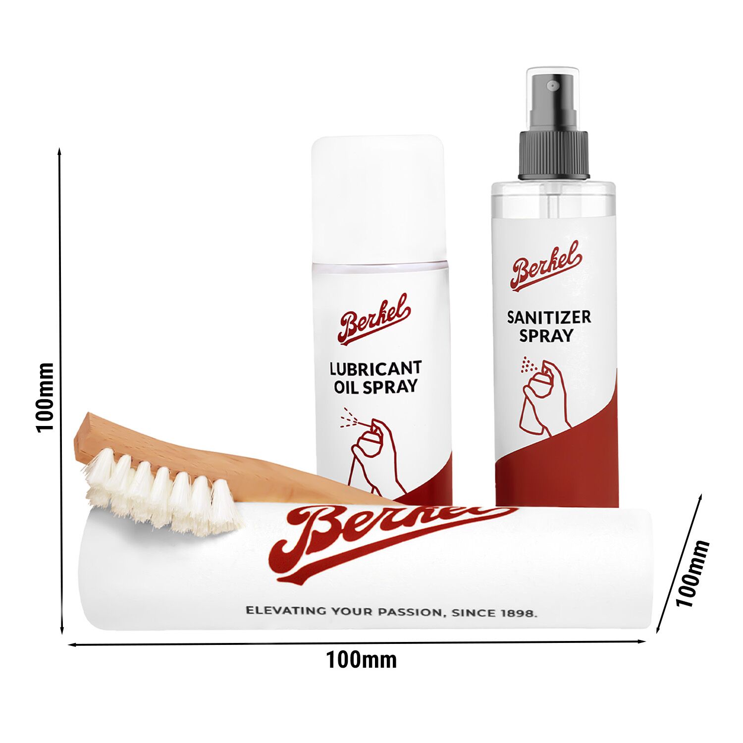 (4 pieces) BERKEL | Slicer Maintenance Kit – Sanitiser 250ml – Lubricant 200ml – Manual/Electric