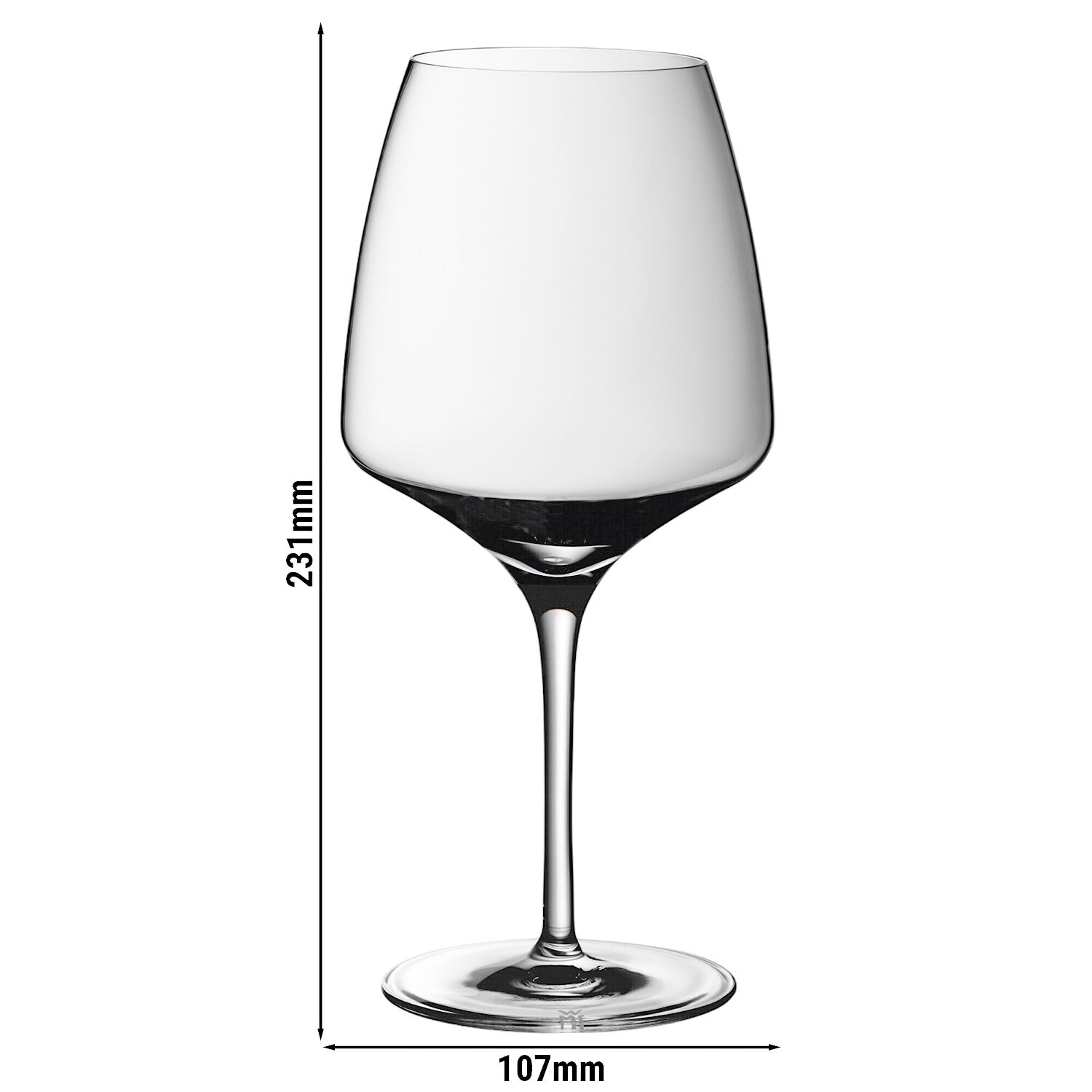 (6 pieces) – WMF | DIVINE – Burgundy Wine Glass 99 – 695 ml