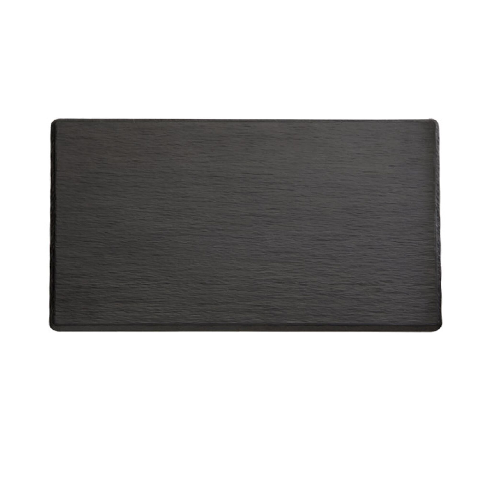 (6 pièces) Plateau GN 1/2 – SLATE – Mélamine – Hauteur : 12 mm – Noir