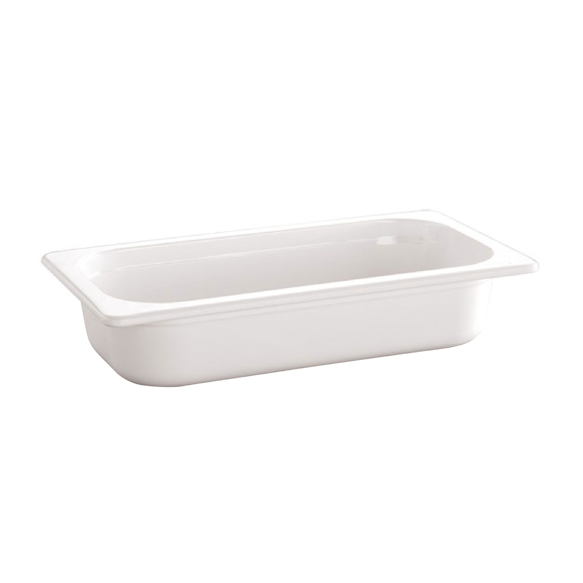(6 pièces) Bac en mélamine GN 1/3 - ECOLINE - 2,7 litres - Hauteur : 100 mm