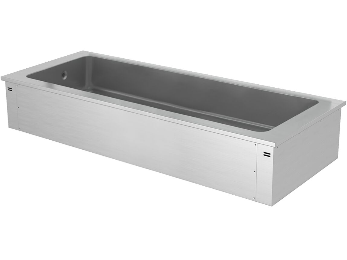 Cuve réfrigérée encastrable - 2110mm - 6x GN 1/1 - 250L - profondeur GN 100mm