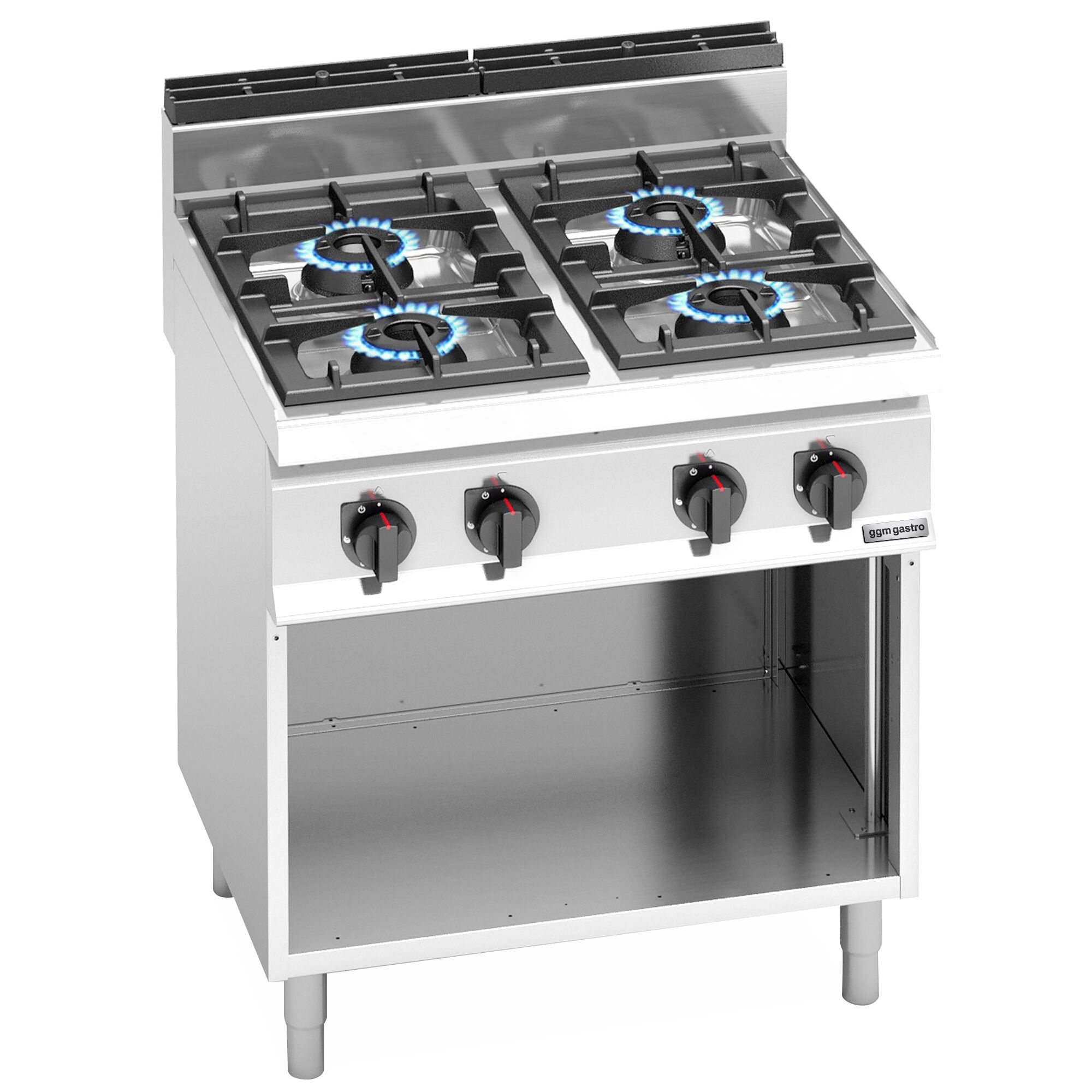 Fourneau à gaz – 28 kW – 4 brûleurs