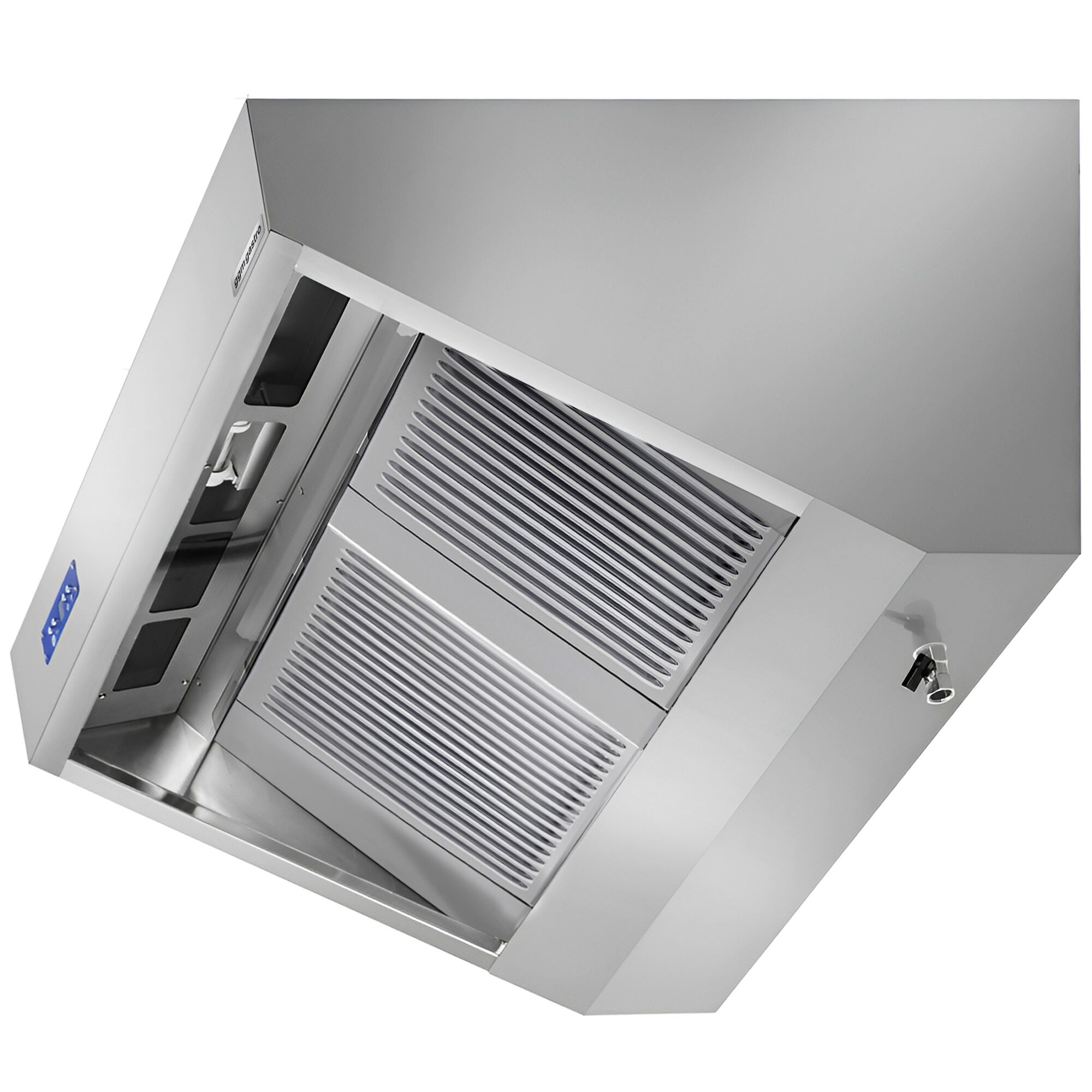Hotte murale avec moteur - 1200 mm - Régulateur, filtre et lampe