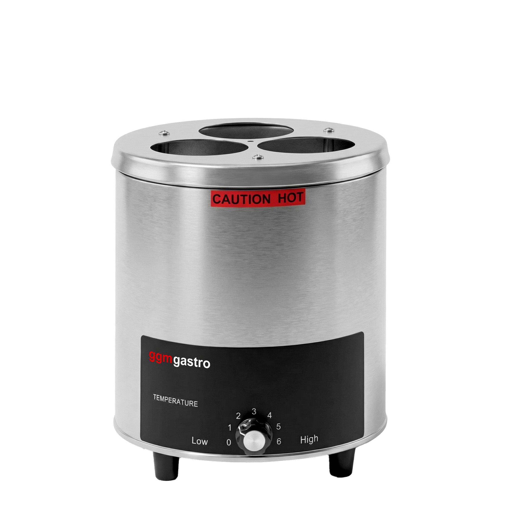 Chauffe-sauce - 550W - pour 3 bouteilles souples 1L - bouteilles incluses
