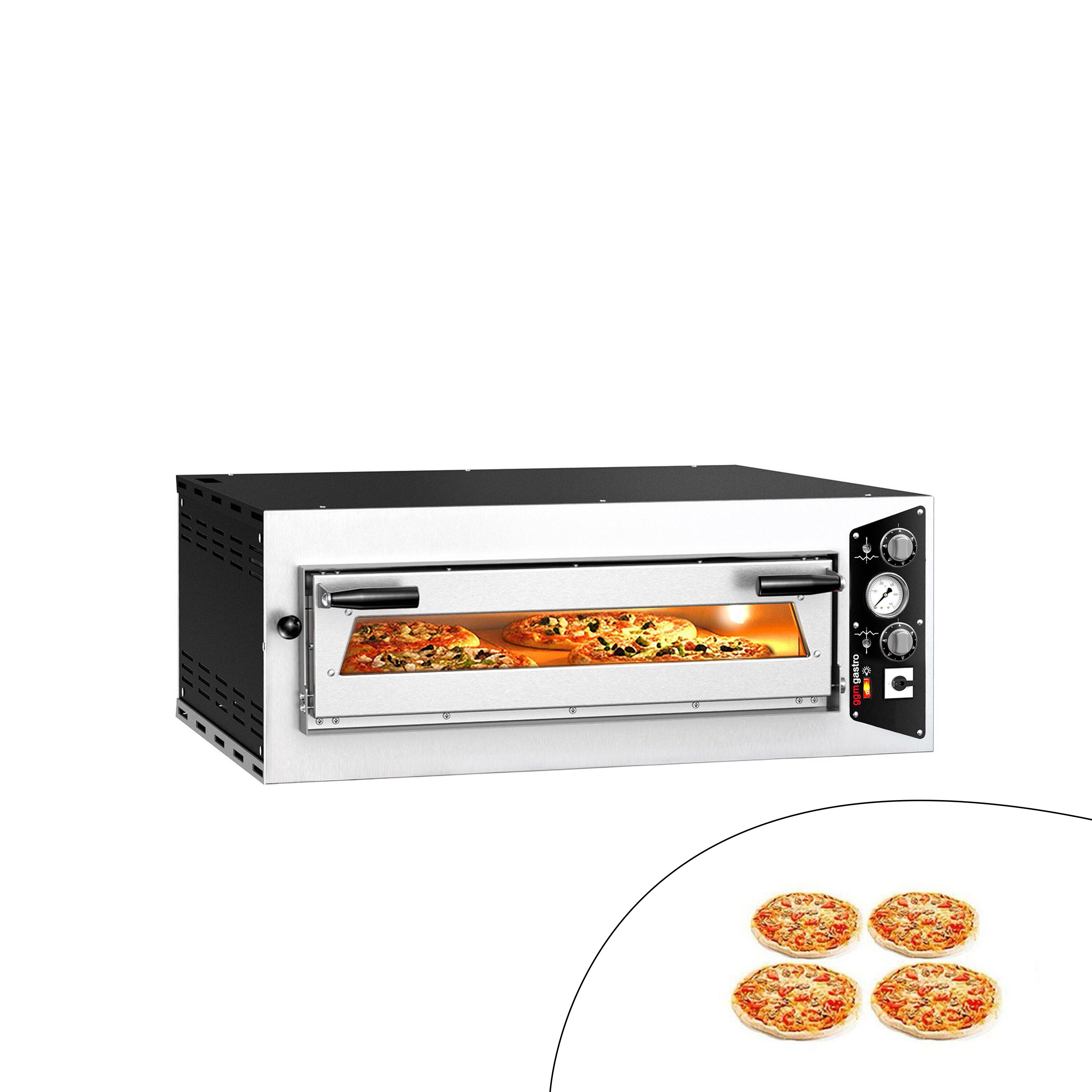 Four à pizza électrique - 4x 35 cm - Manuel