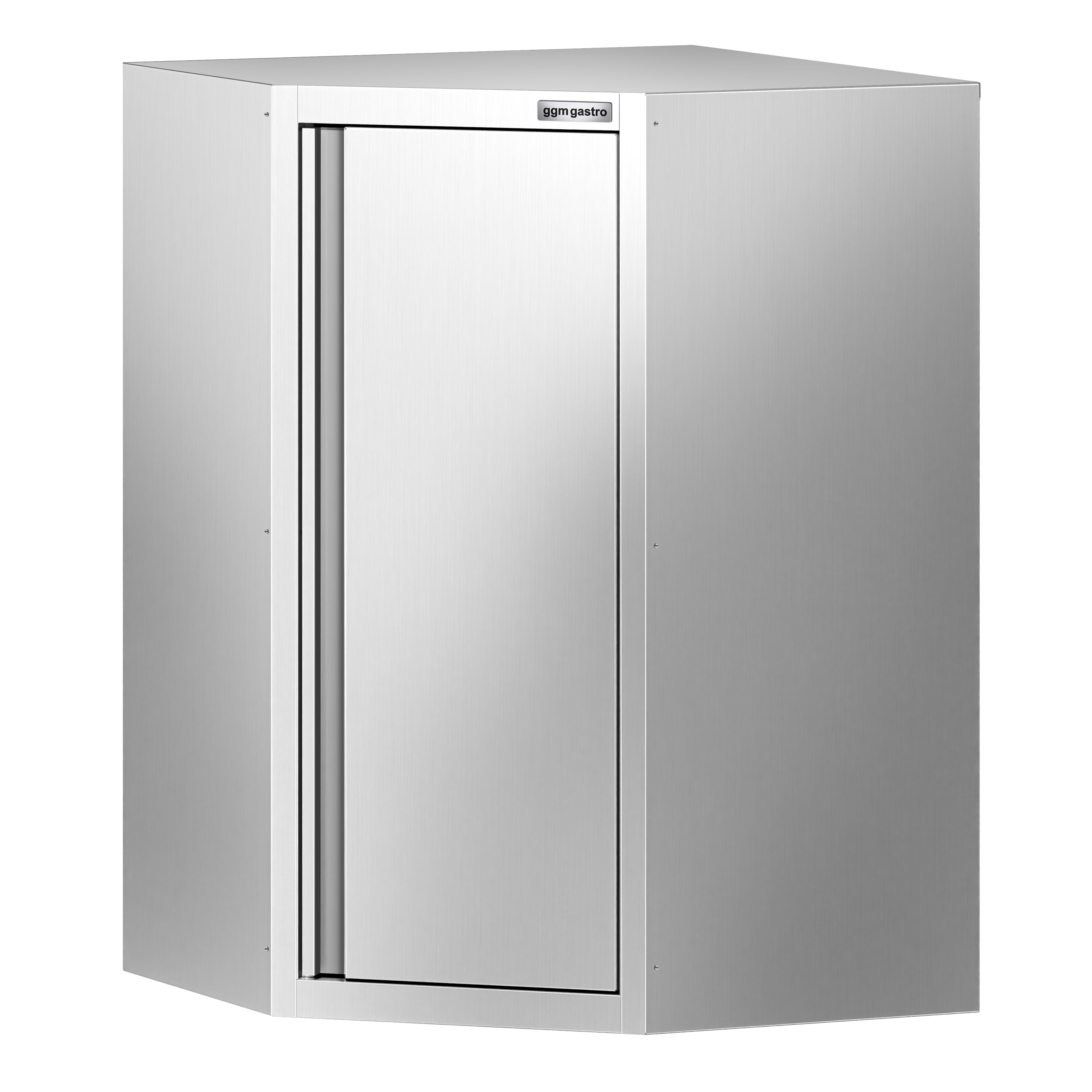Armoire murale en acier inoxydable - 700x700mm - avec portes battantes - 1000mm de haut