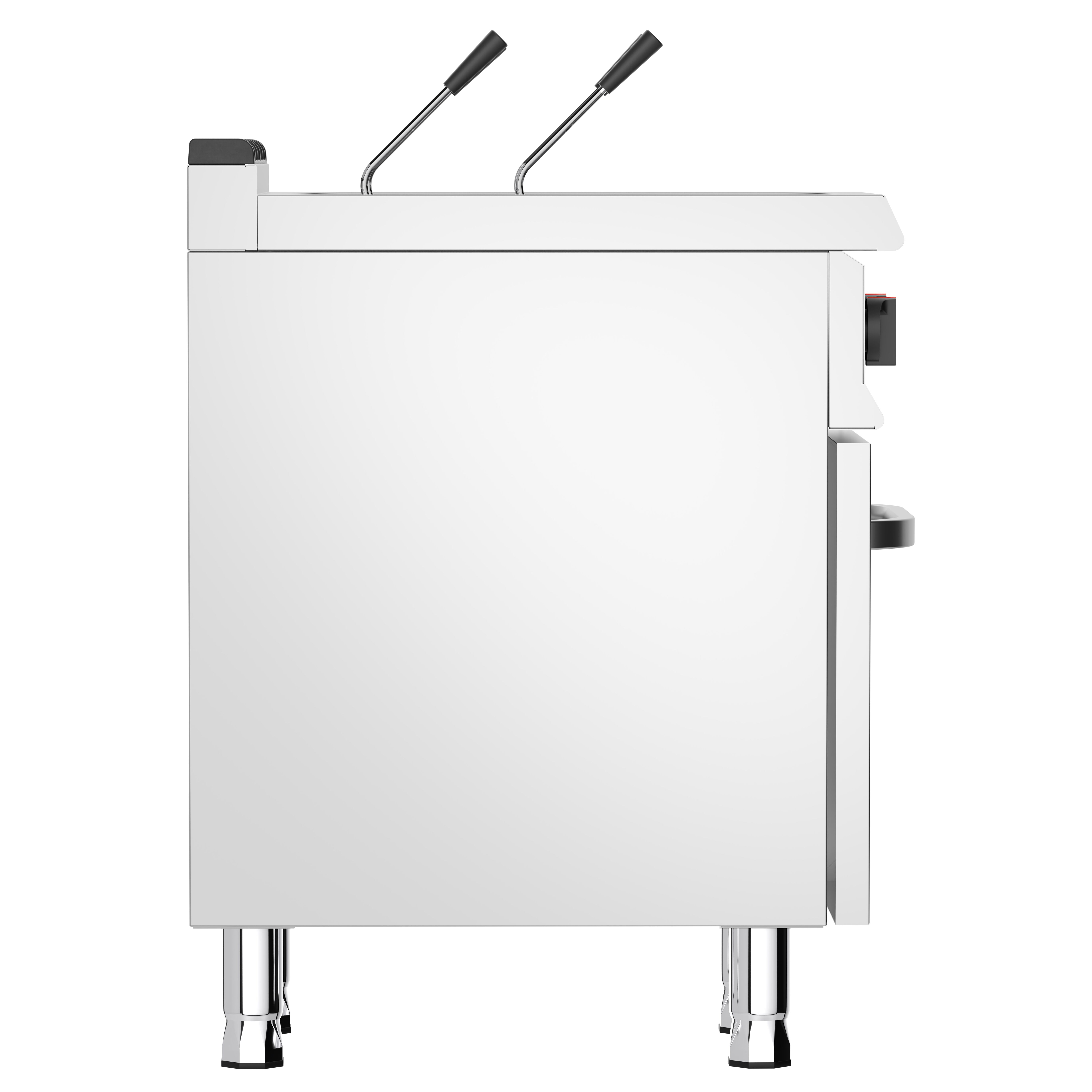 Cuiseur à pâtes électrique – 22 L – 9 kW – incl. soubassement avec 1 porte