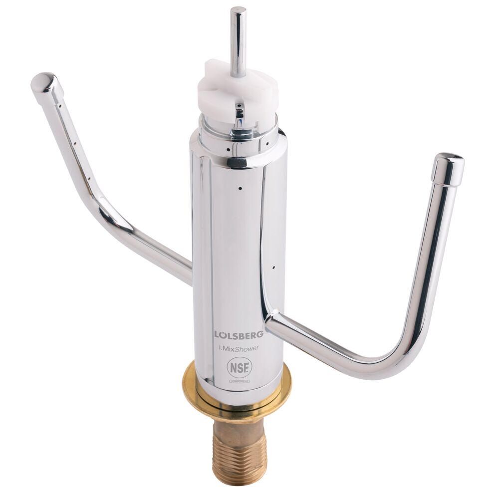 Inset Glass Rinser - with automatic shut-off valve