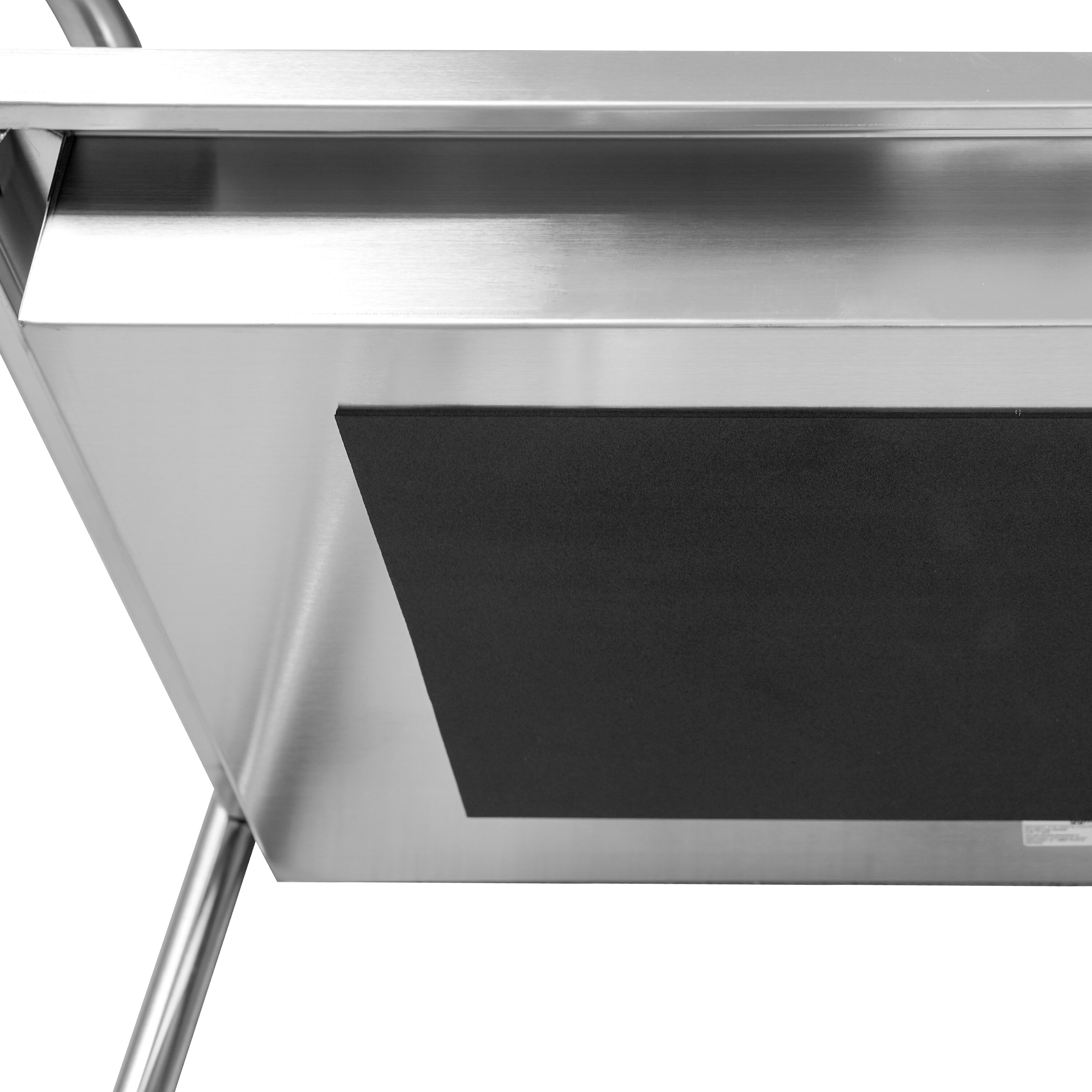Chariot de service – 750x400 mm – avec 2 bacs