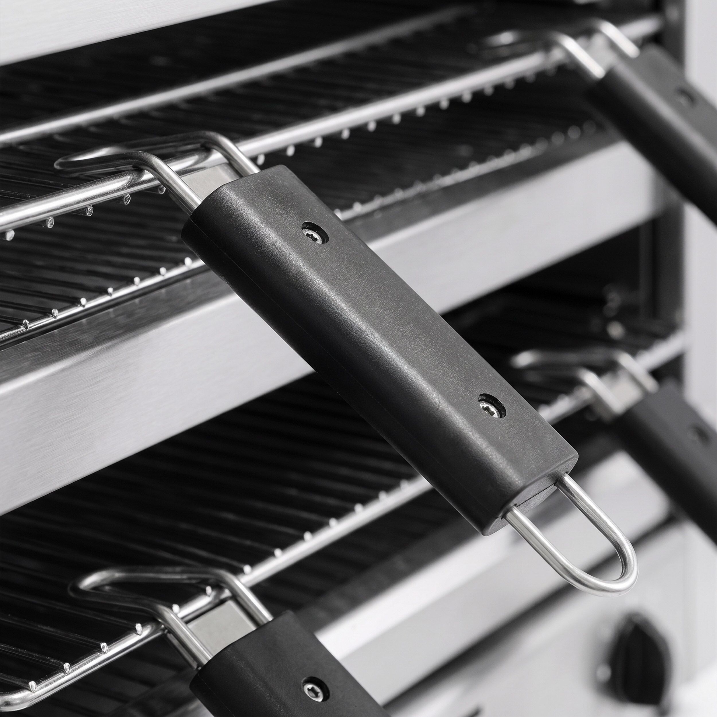 Pita Grill / Salamander - Infrarood - 4,5kW - 400V - 3 zones - met tijdschakelaar