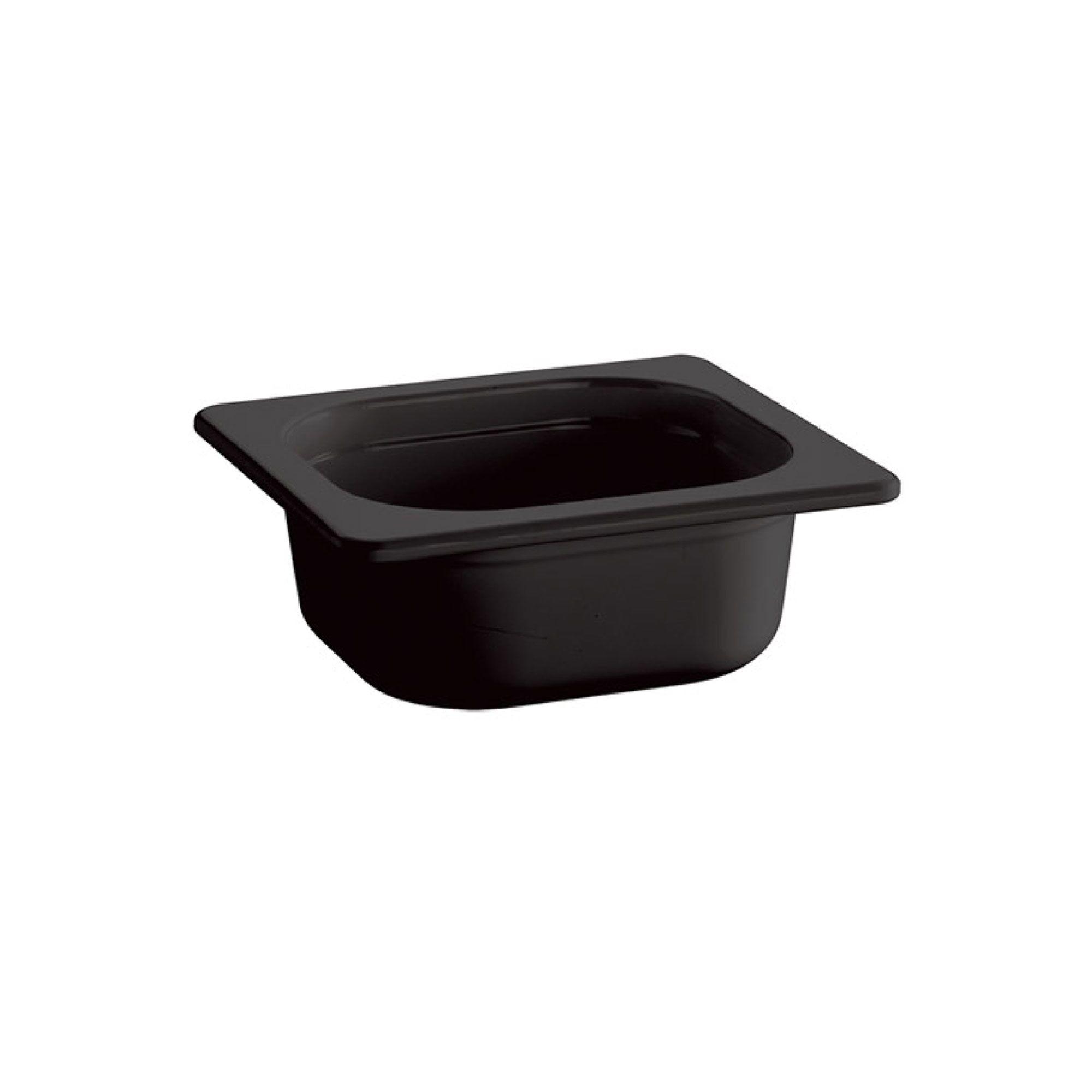 (6 pièces) Bac en mélamine GN 1/6 - ECOLINE - 1 litre - Hauteur : 100 mm
