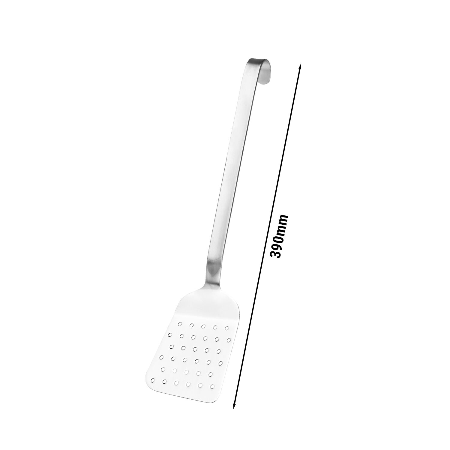 (4 pièces) Spatule perforée pour poêle / cuisson - Longueur : 390 mm