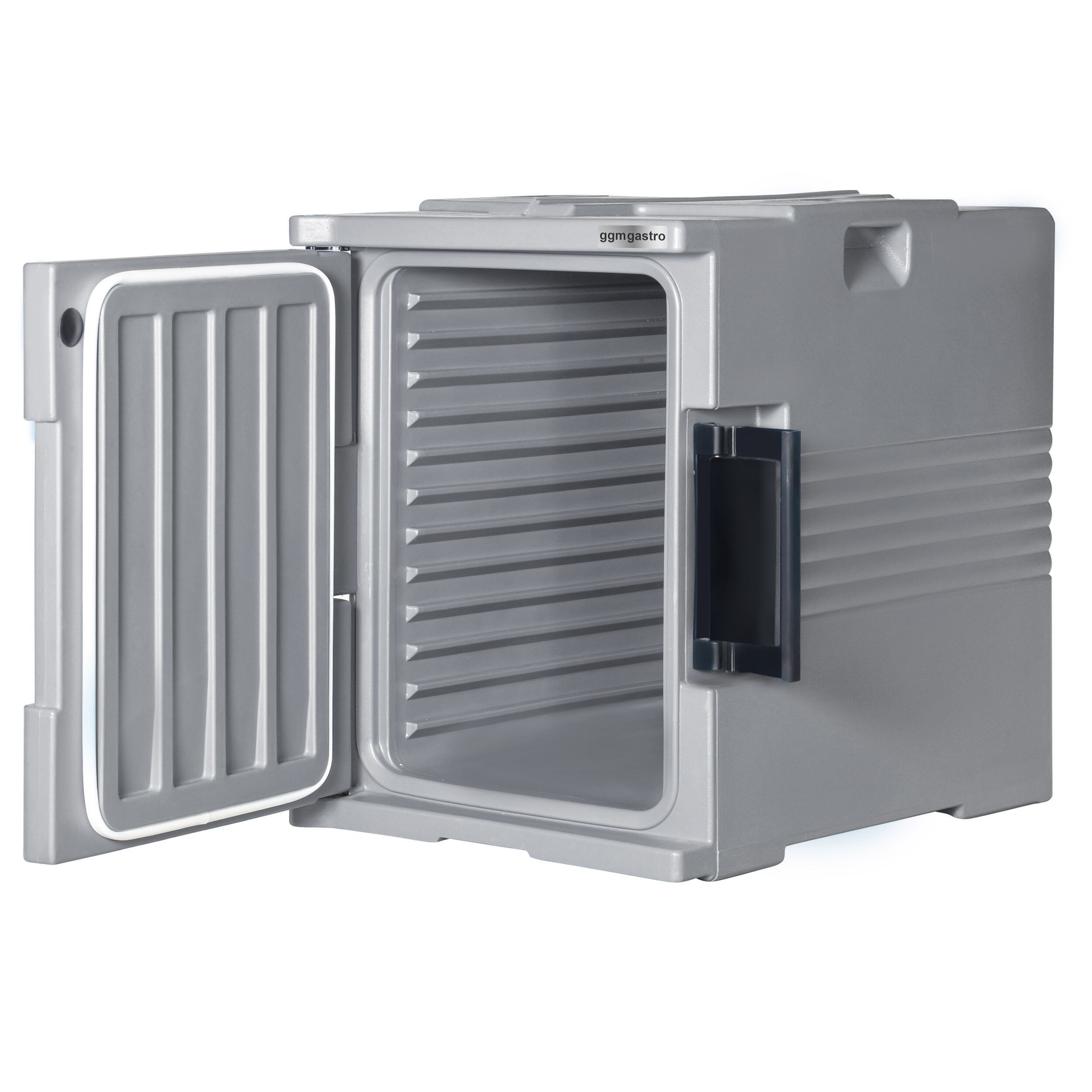 Thermobox - Front loading - GN 1/1 - 58L - 520x695x1400mm - for 12x GN 1/1 trays per box - incl. Transport Trolley