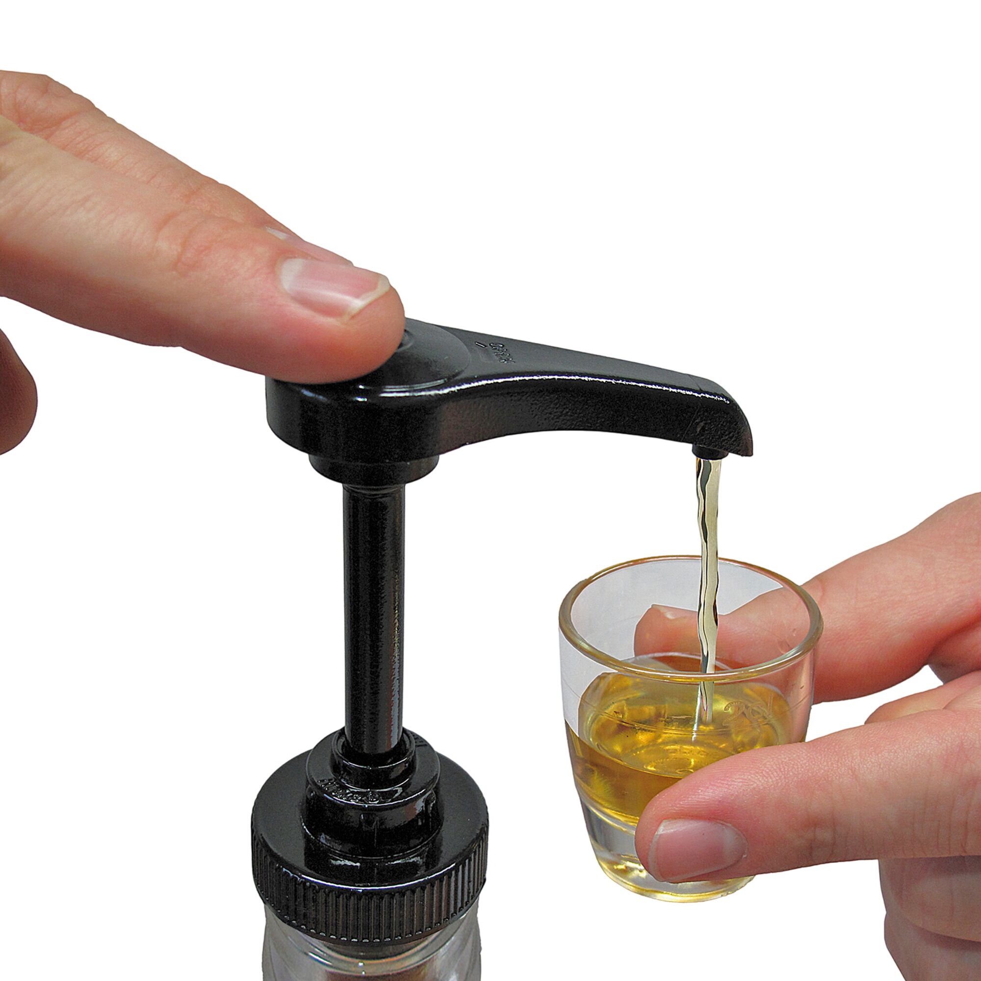 (6 pièces) FUCHS | pompe doseuse 2cl pour boissons alcoolisées - pour bouteilles de 3 à 4,5 litres