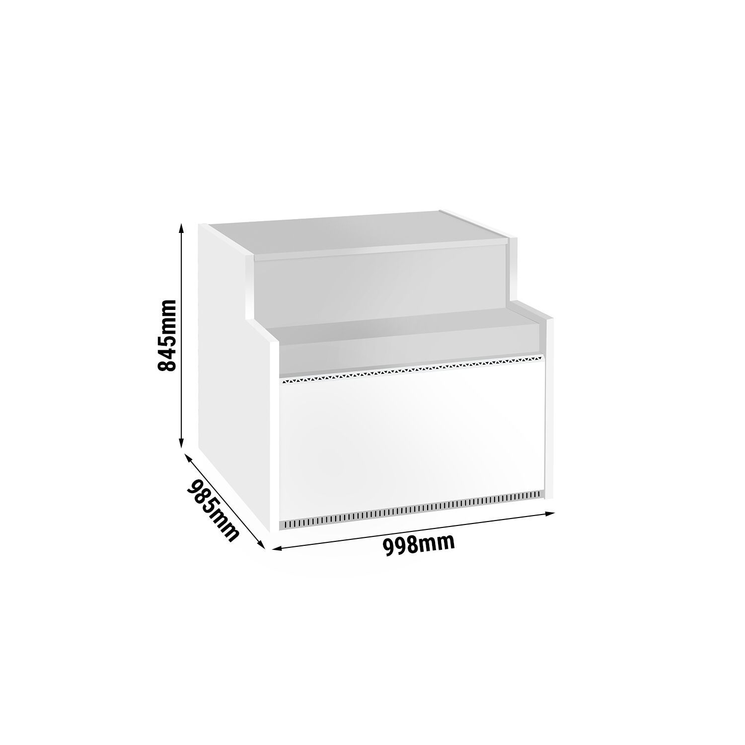 Table de caisse – 990 mm