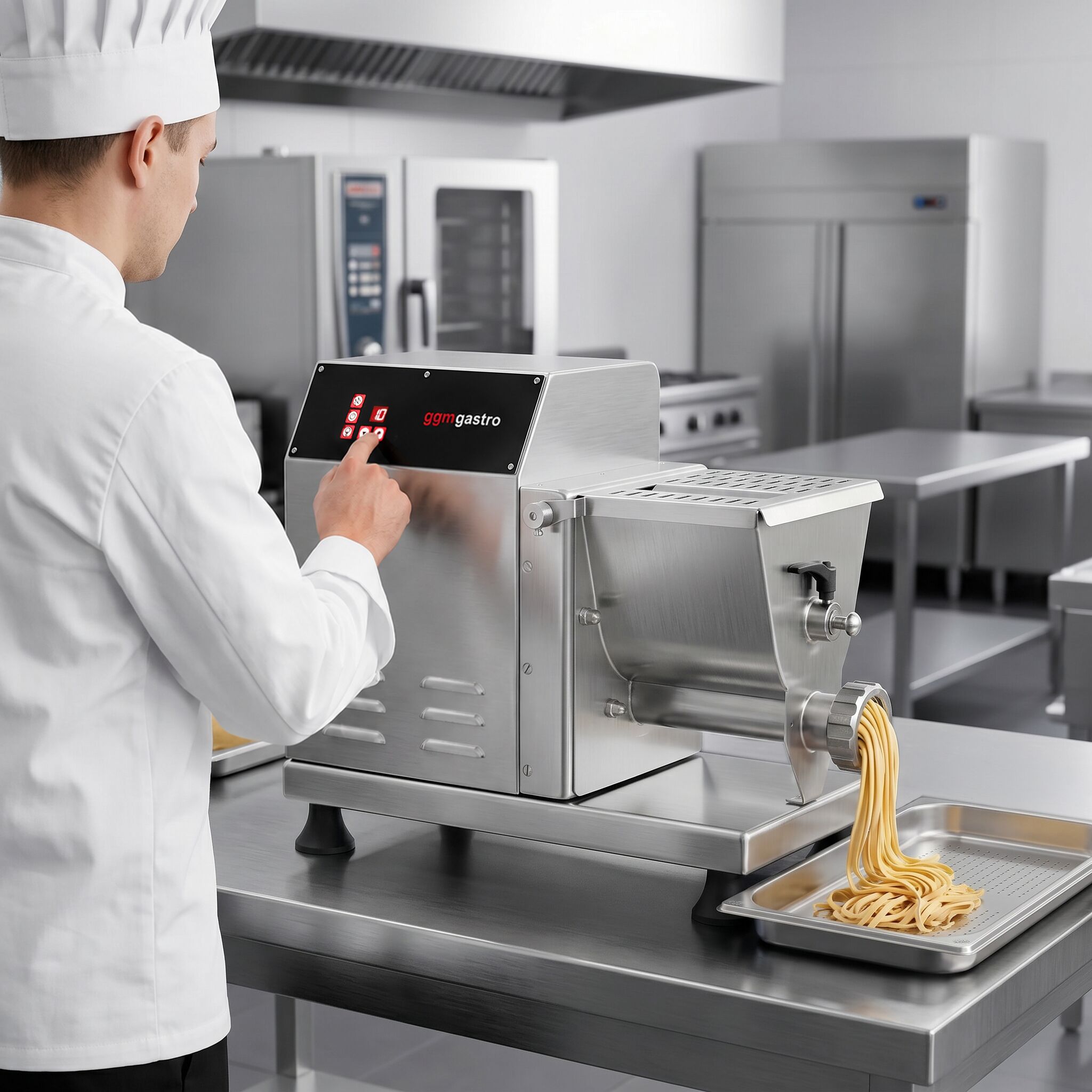 Machine à pâtes électrique - 8 kg/h - 370 Watt - incl. matrice aveugle