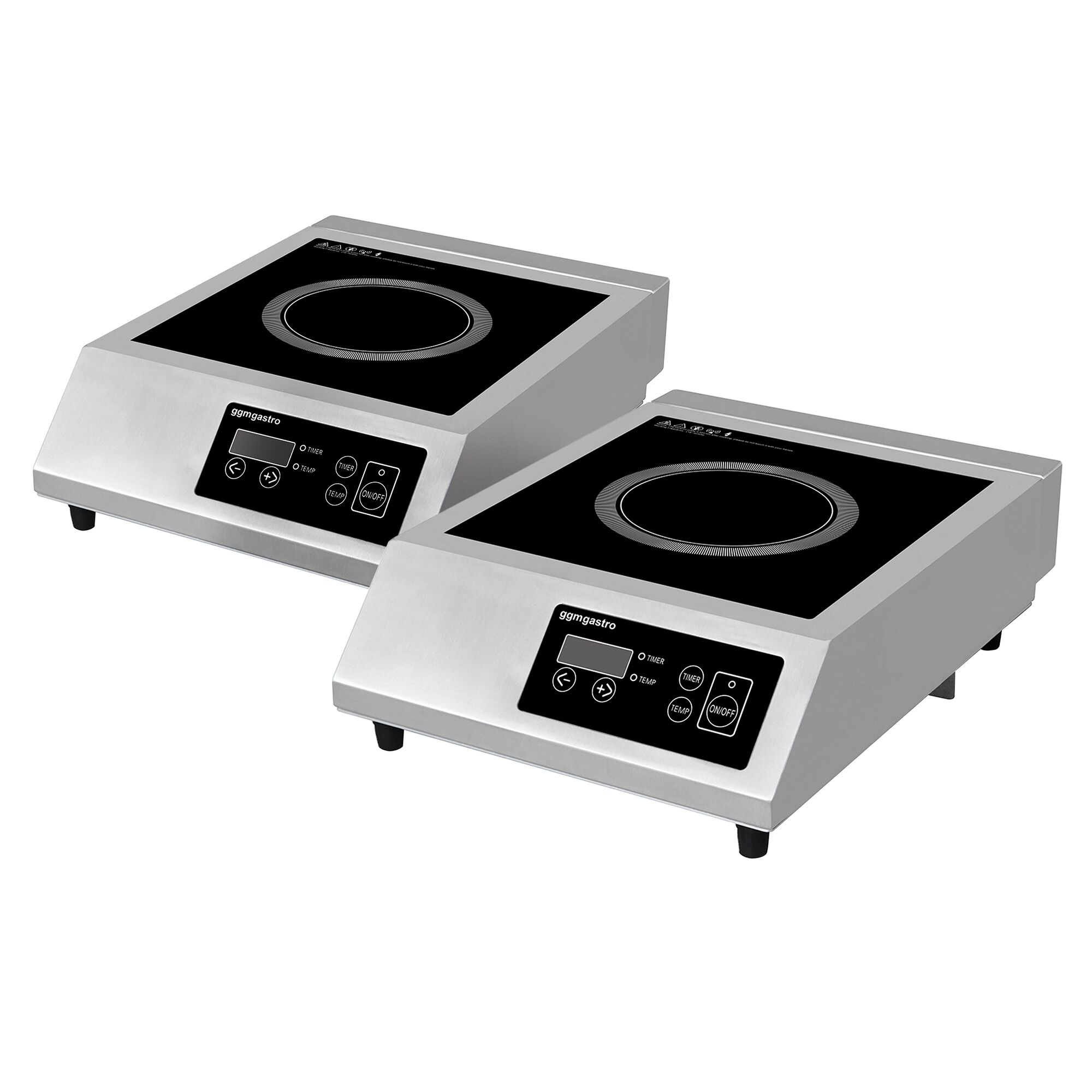 (2 pcs) Réchaud à induction à poser - 3,5kW - 1 foyer