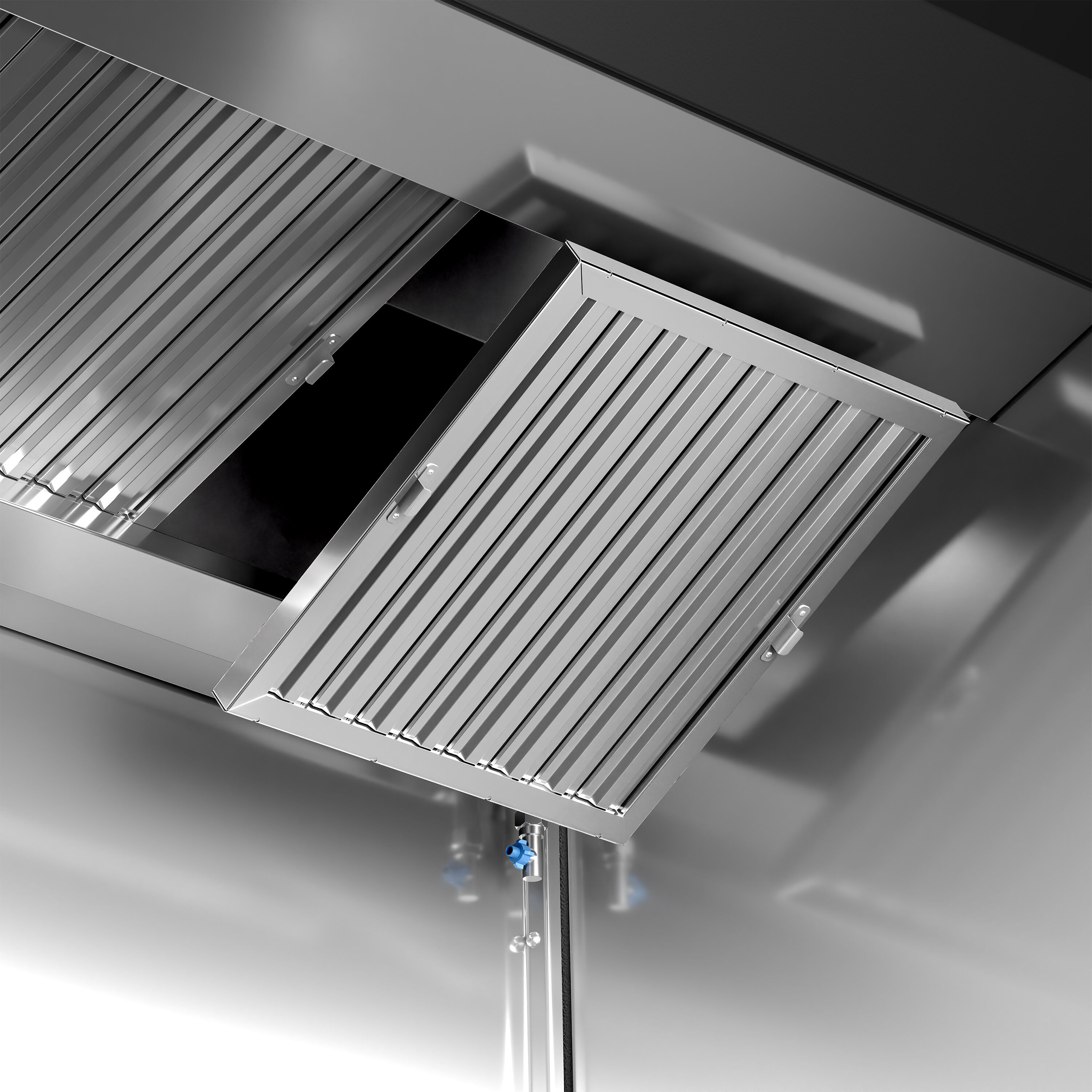 Neutral Element for Charcoal & Gas Grill - 960x890x2150mm - Black - compatible with KGE800 & GGE800
