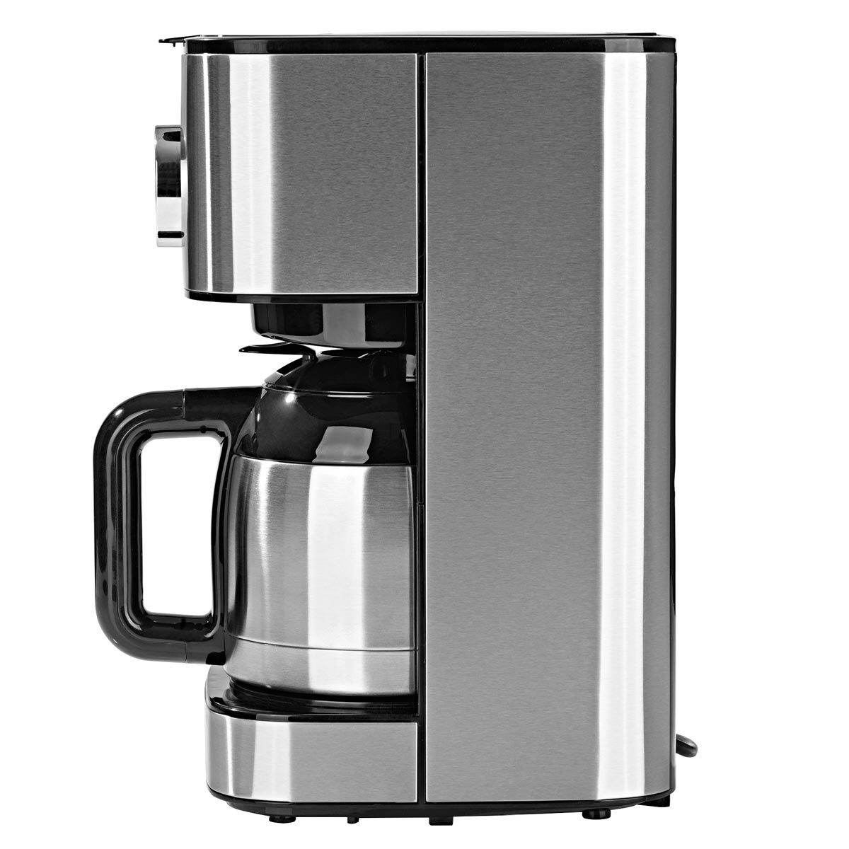 BEEM | Manual Fill Filter Coffee Machine, Thermal Carafe – 1 Litre - 24h Timer - Stainless Steel