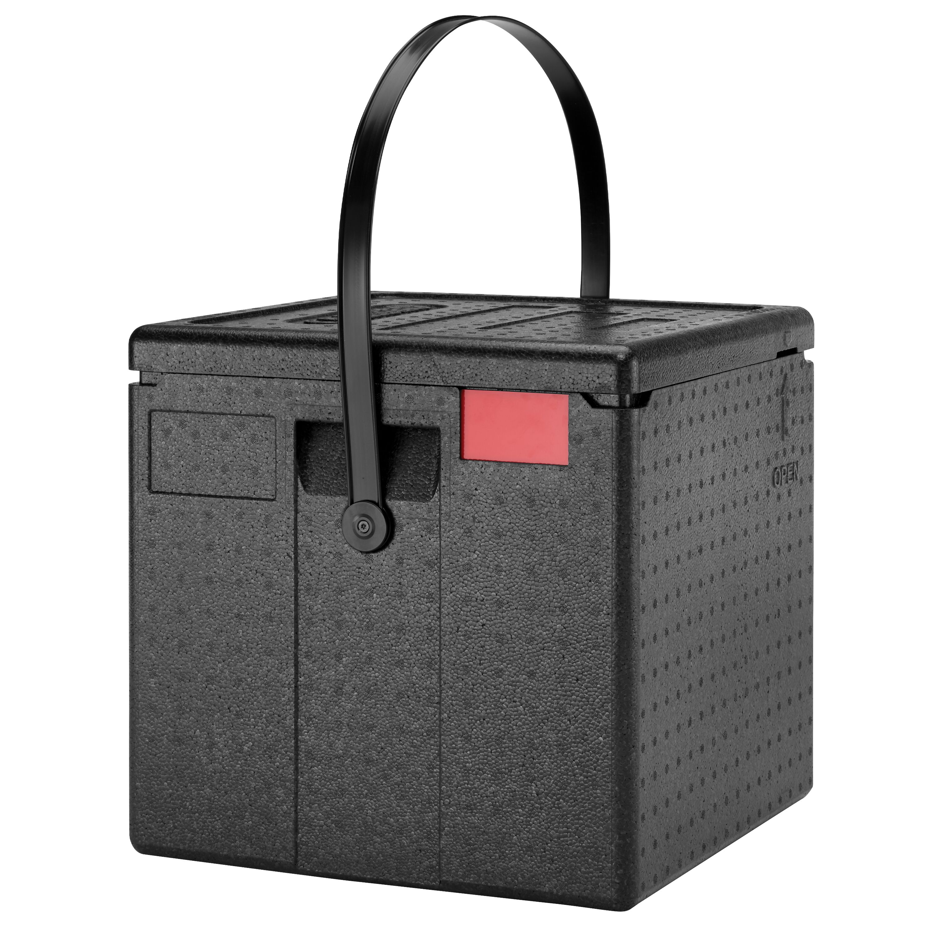 CAMBRO | CAM GOBOX® - Toploader Pizza Box - mit Tragegurt - für 8 Pizzen - Schwarz
