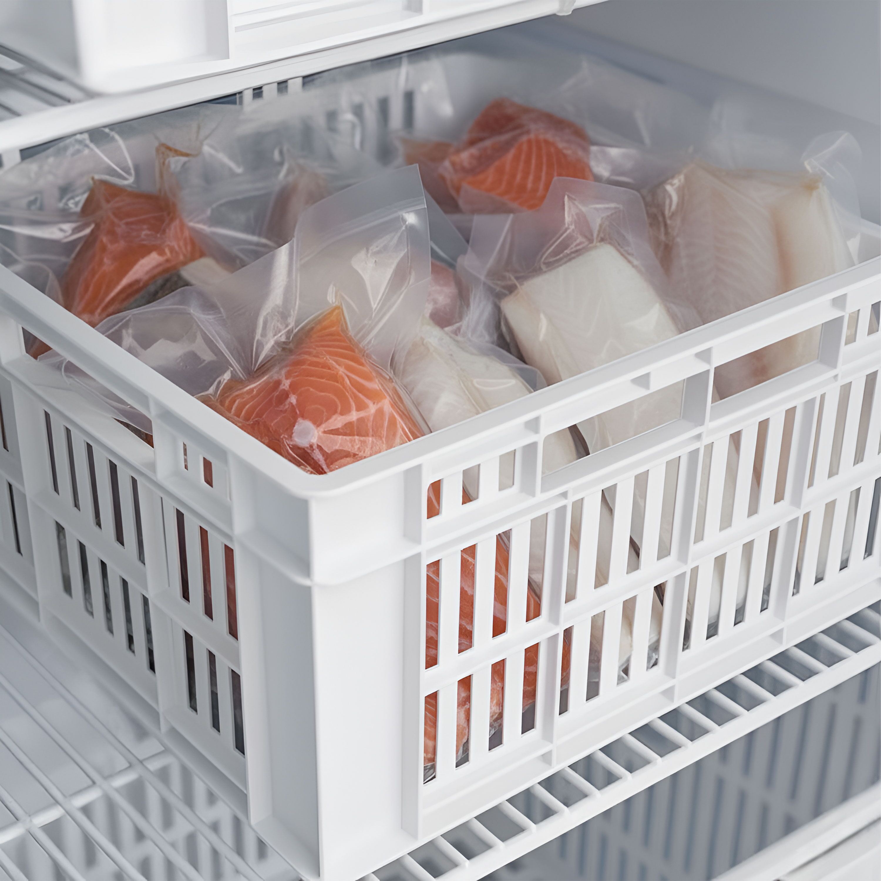 Congélateur de stockage ECO – 600 litres – avec 1 porte et 11 paniers – intérieur de la porte en plastique – Noir