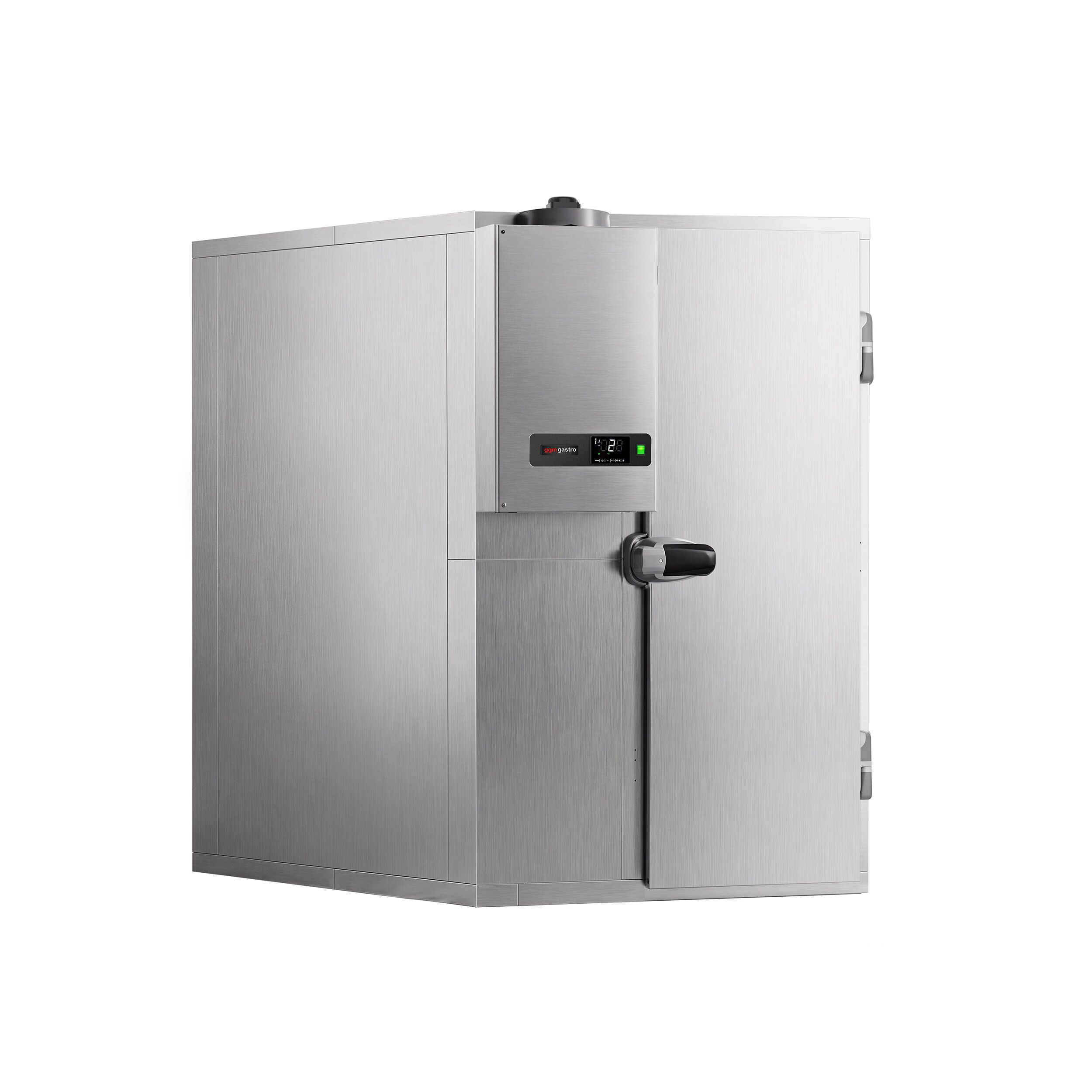 RVS koelcel - 1200x1500mm - 2,60m³ - incl. koelmotor