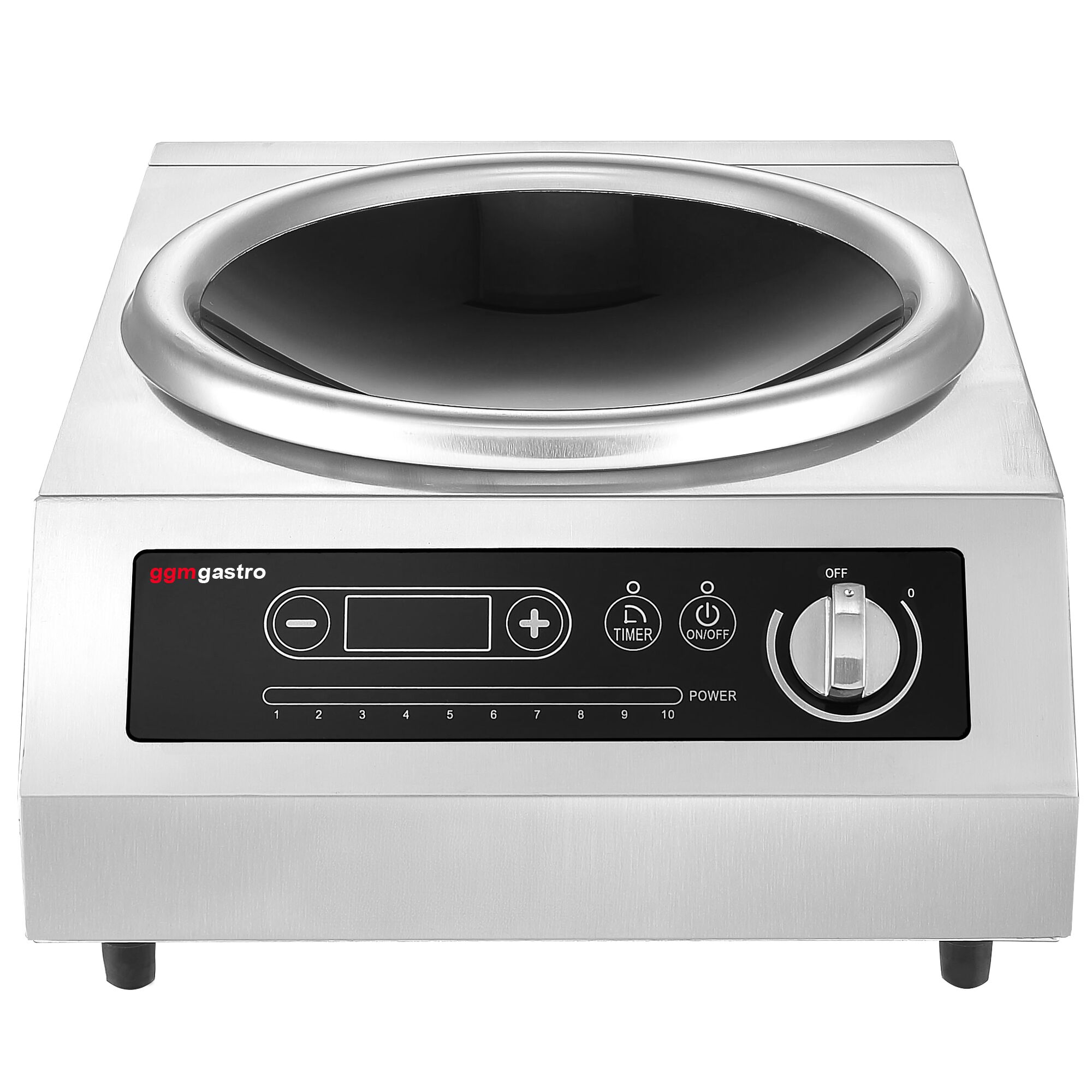 (2 pièces) Wok à induction - 3,5 kW - avec wok
