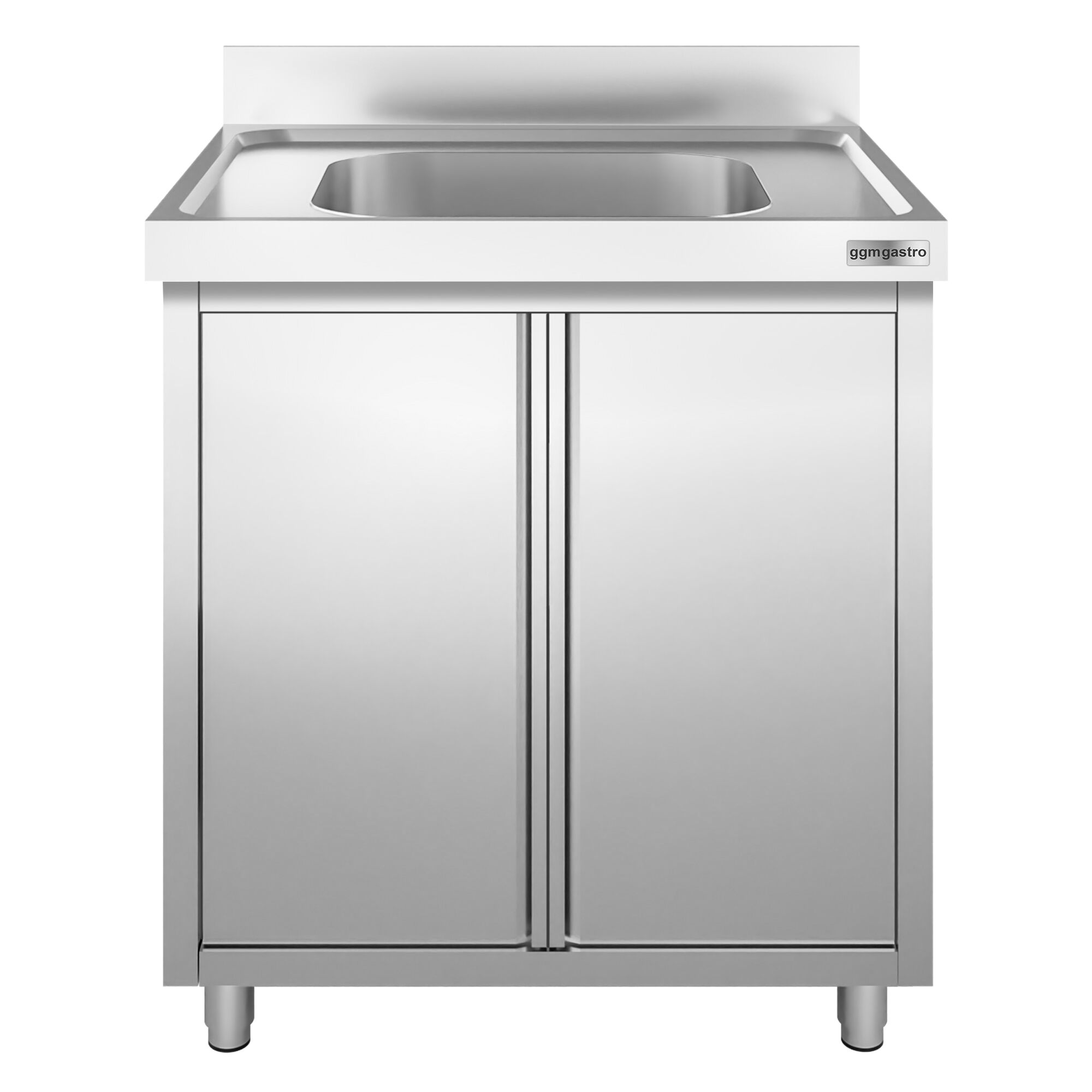 Plonge PREMIUM - 800x600mm - avec 1 bac central
