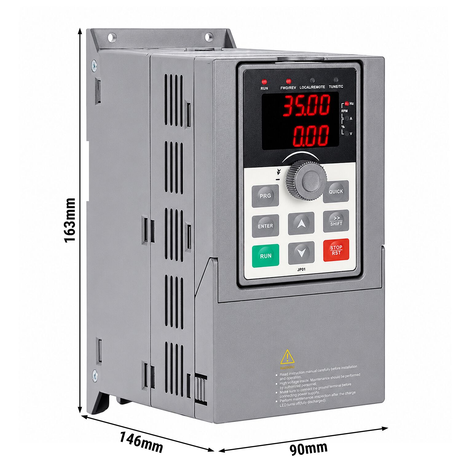 Variateur de fréquence (VFD) - 1,5kW - 230V - Monophasé