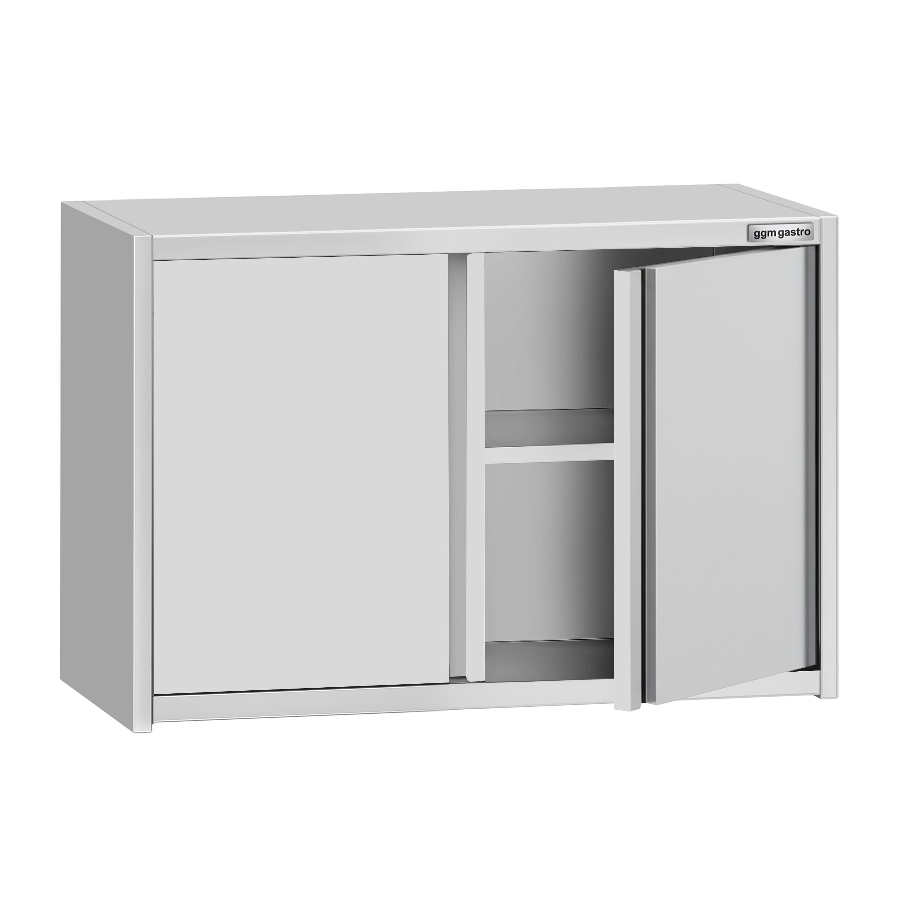 Armoire murale en acier inoxydable ECO - 800x400mm - avec portes battantes - 650mm de haut