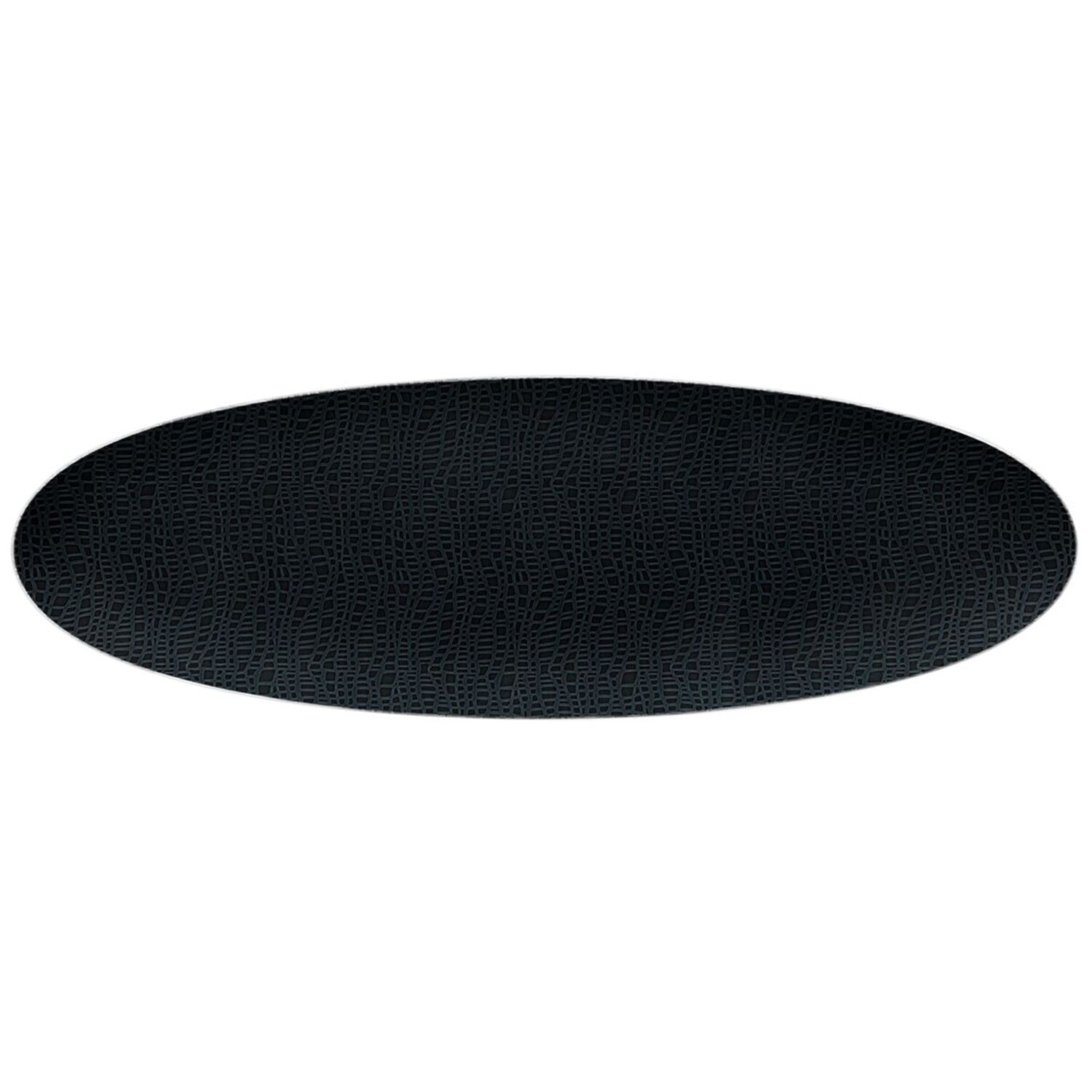 (2 pièces) SELTMANN WEIDEN | Plat de service - 440x140 mm - Noir         
